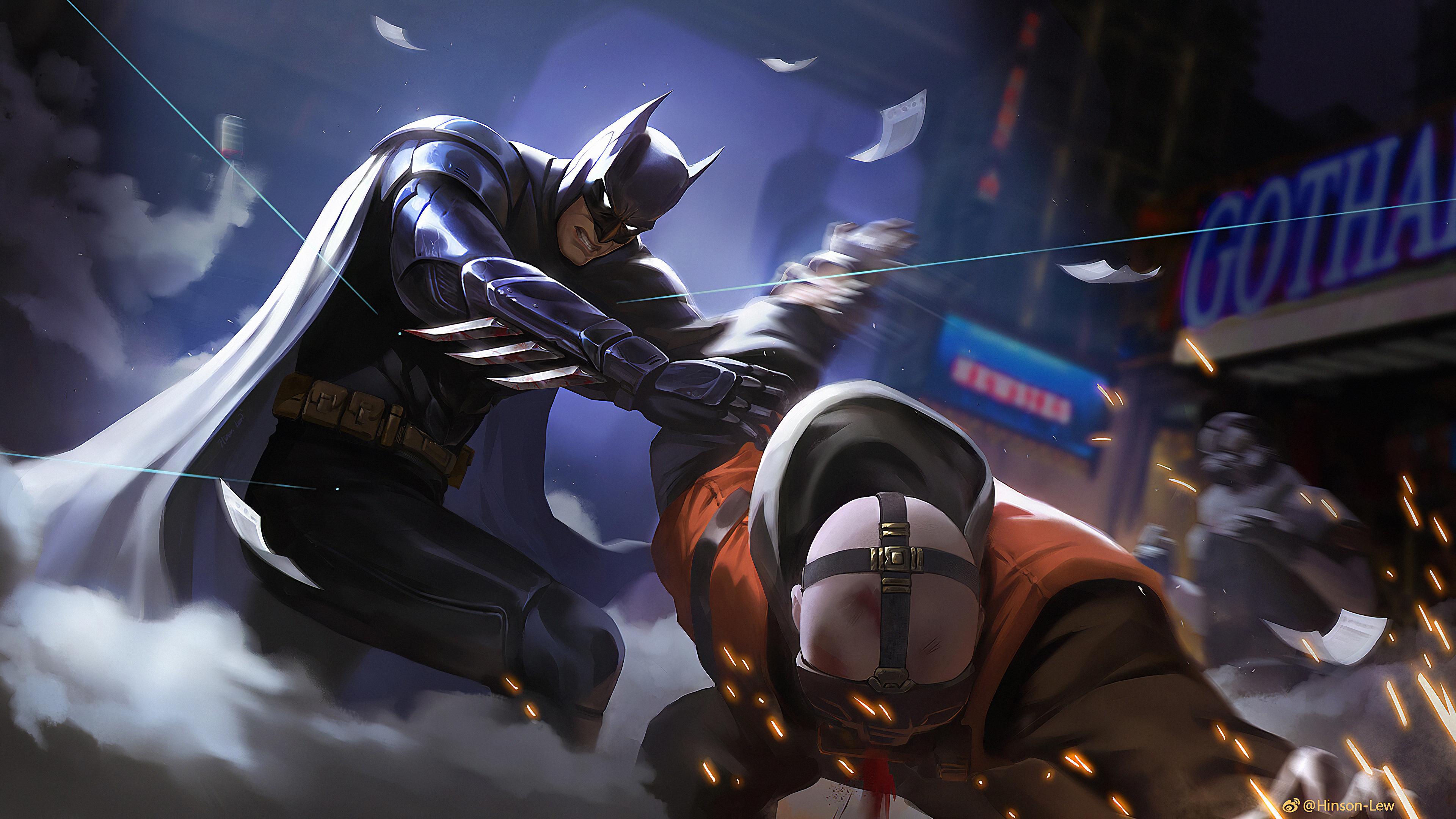 Batman Fighting Wallpapers - Top Free Batman Fighting Backgrounds -  WallpaperAccess