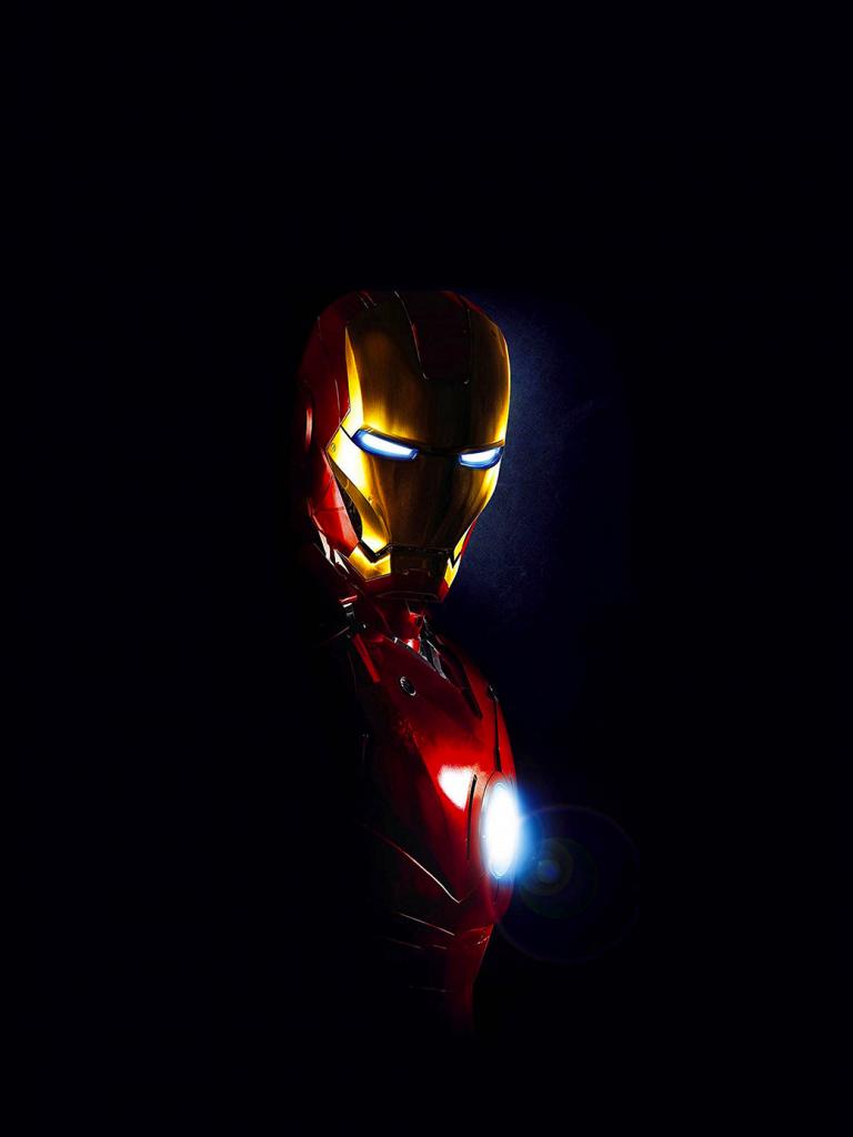 768x1024 Free download Iron Man in Dark Wallpaper for iPhone X 8 7 6 Download [1040x1526] for your Desktop, Mobile & Tablet. Explore Iron Man iPhone X Wallpaper