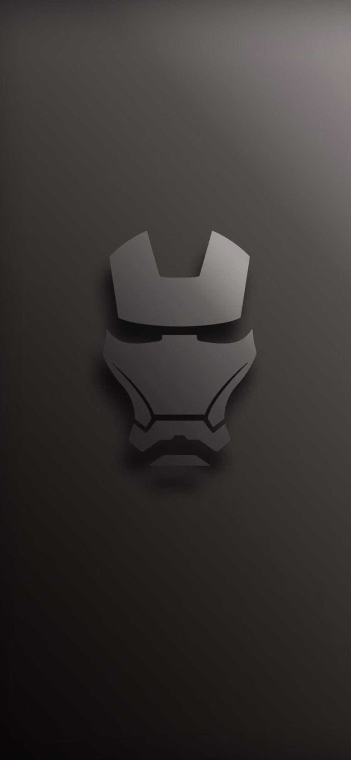 1125x2436 Iron Man Minimalist Wallpaper iPhone