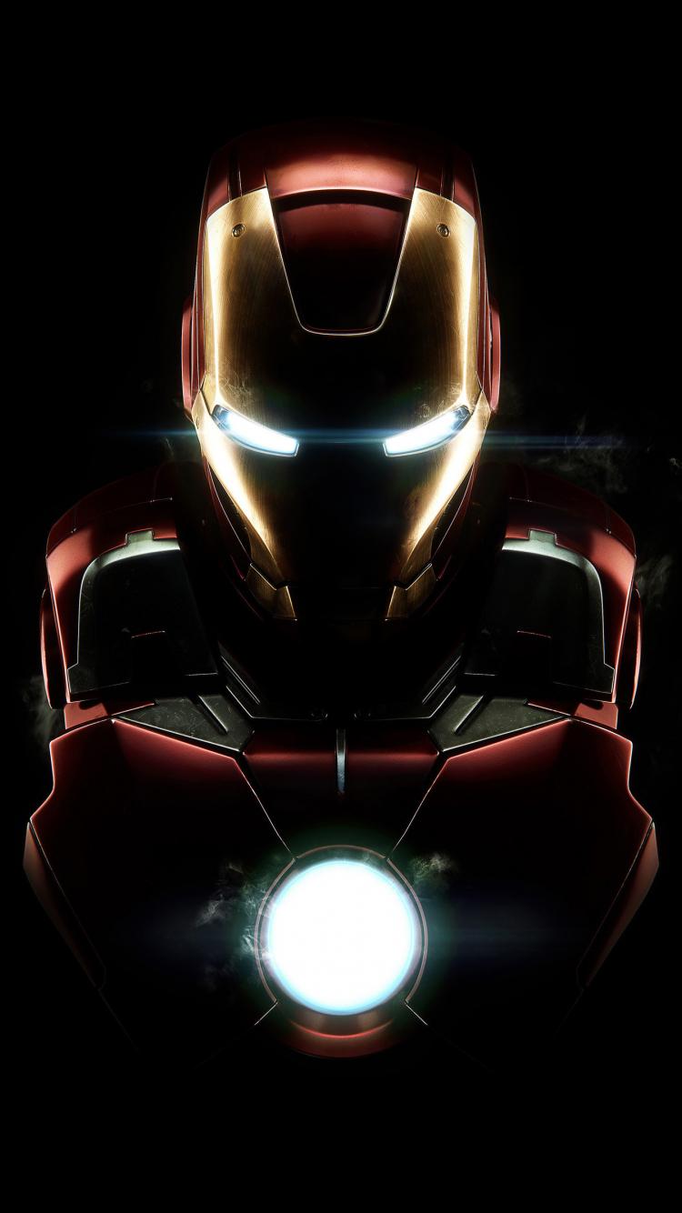 750x1334 Download 750x1334 wallpaper iron man, dark, armor, mark vii, iphone iphone 750x1334 HD image, background, 7422