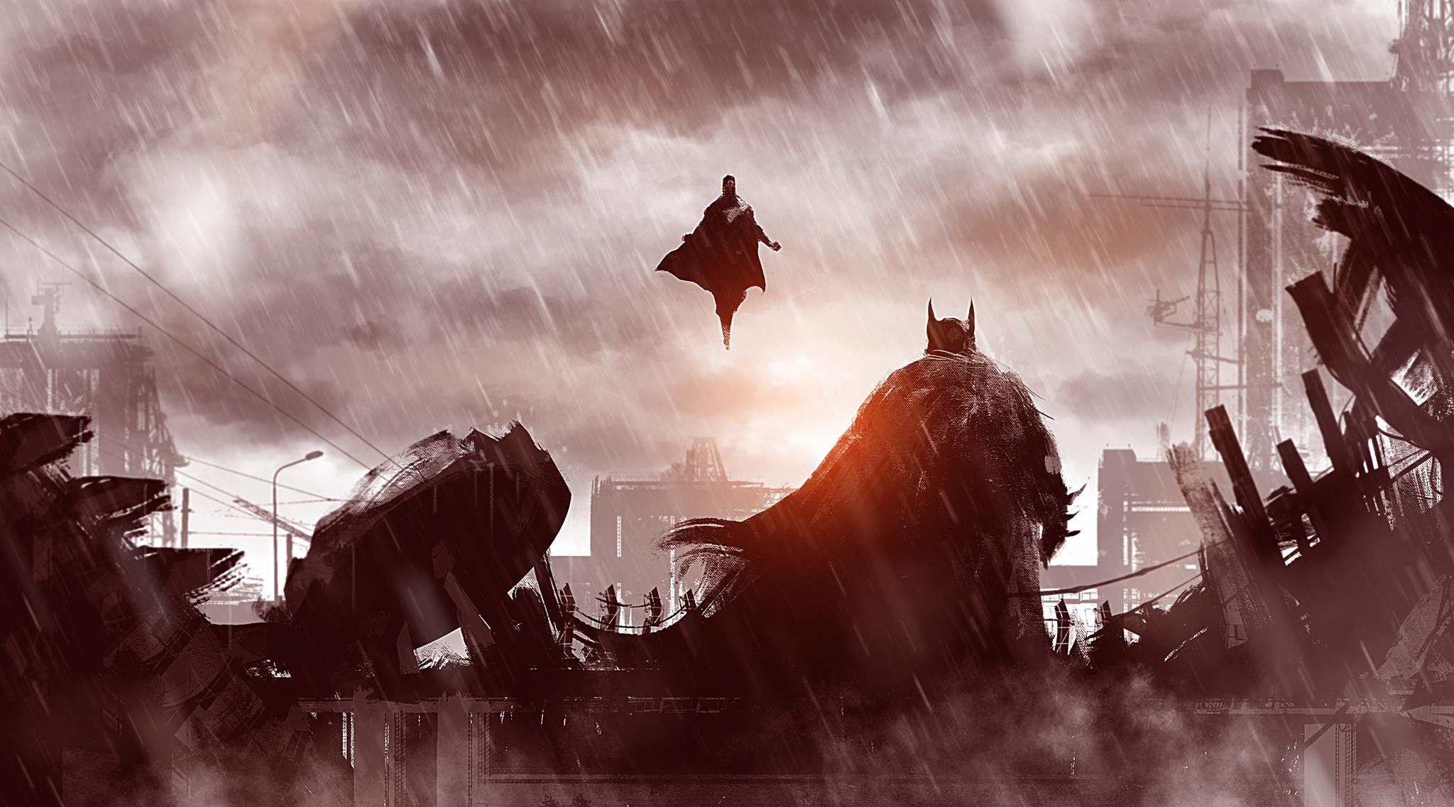 2048x1137 Batman vs. Superman: wallpaper