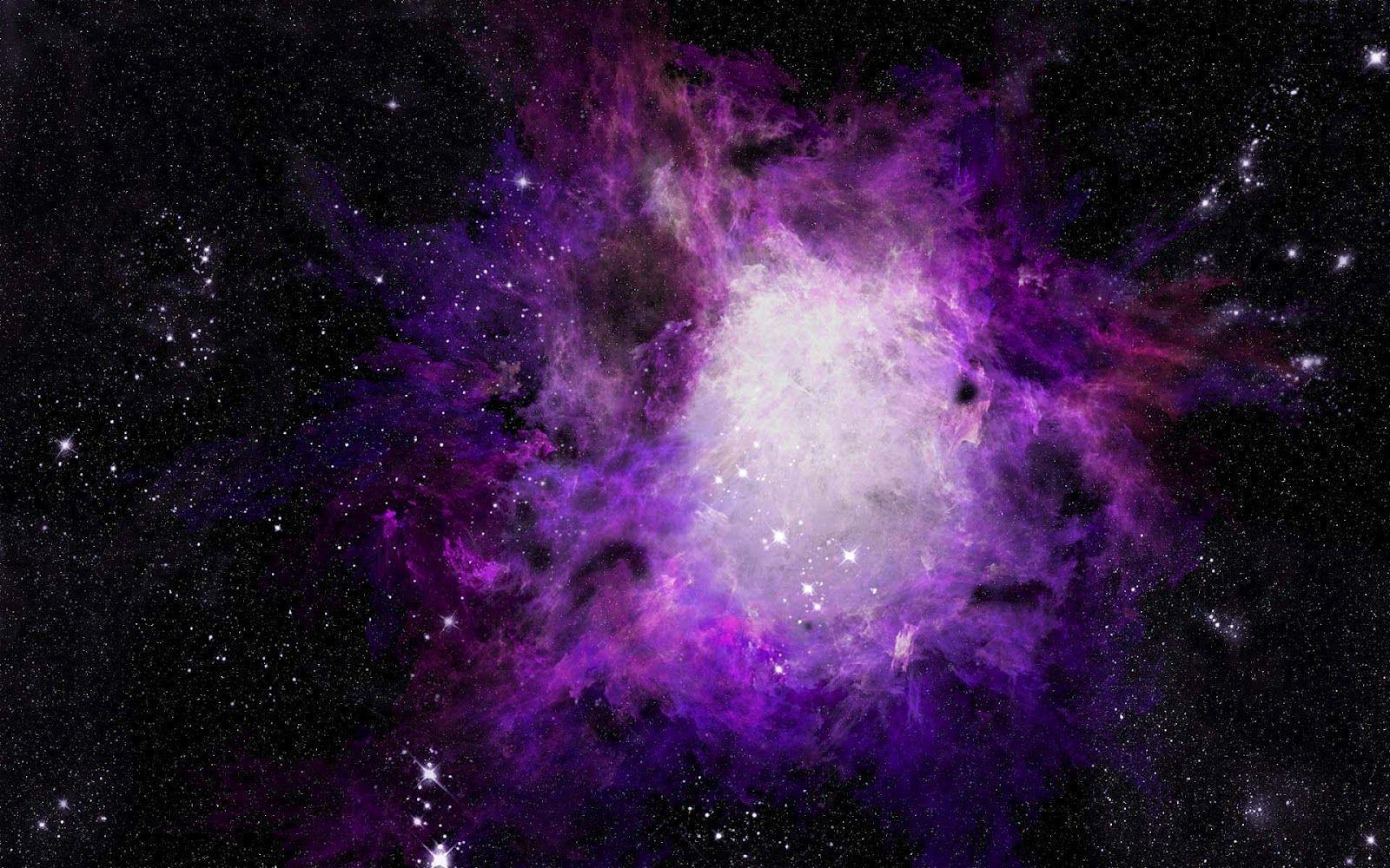 1600x1000 Purple Galaxy Wallpaper Desktop Background with High Resolution Wallpaper 1600x1000 px 346.27 KB. Nebula wallpaper, Purple galaxy wallpaper, Star wallpaper