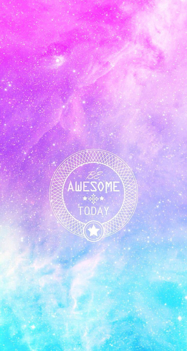 712x1334 Galaxy HD Wallpaper iPhone Pretty Purple Pink Quote Pastel iPhone Galaxy HD Wallpaper