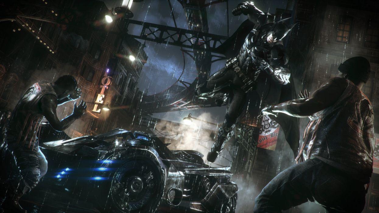 1245x700 BATMAN ARKHAM KNIGHT superhero dark action adventure fighting shooter wallpaperx2304