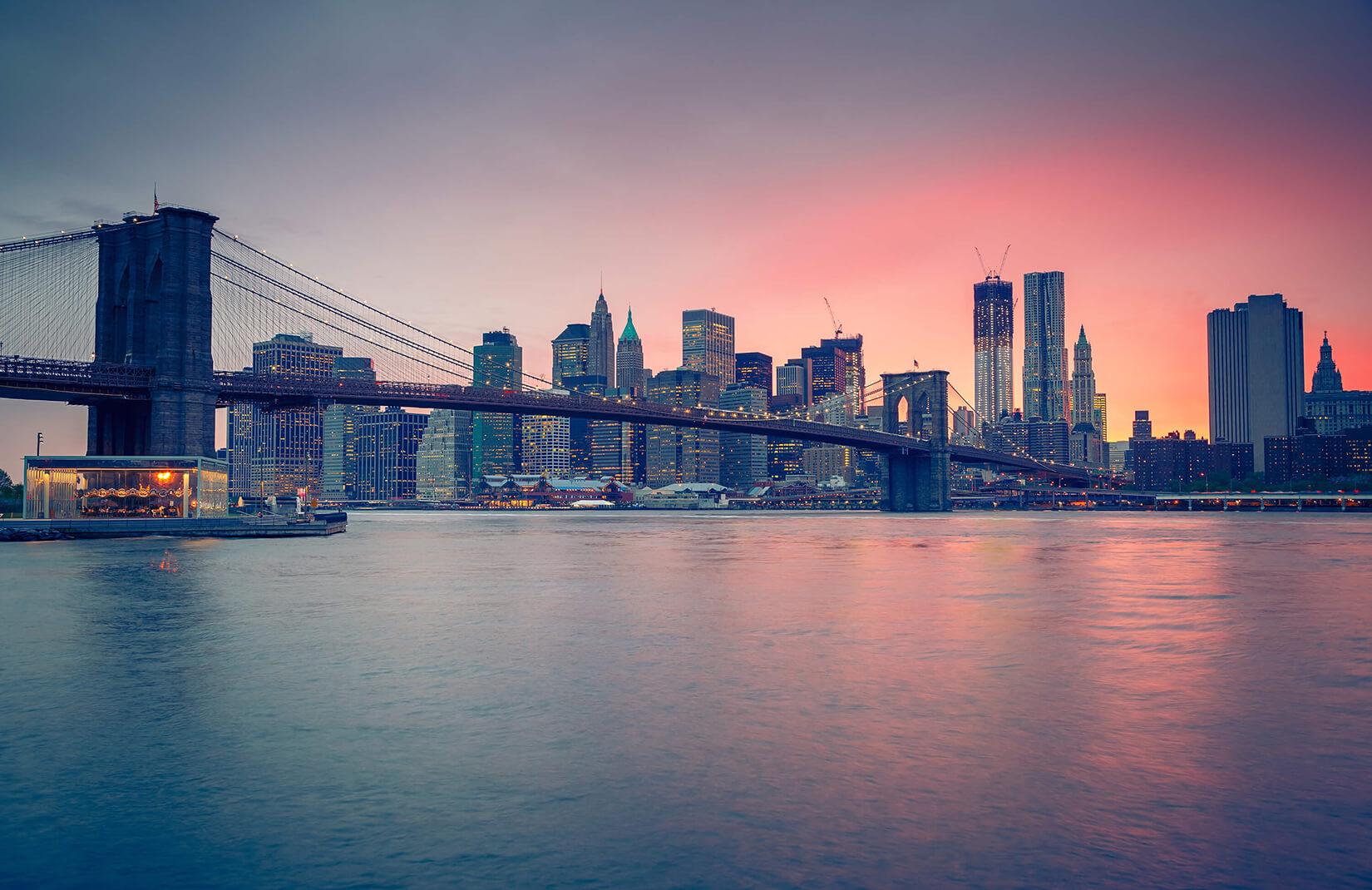 Brooklyn Bridge Sunset Wallpapers Top Free Brooklyn Bridge Sunset