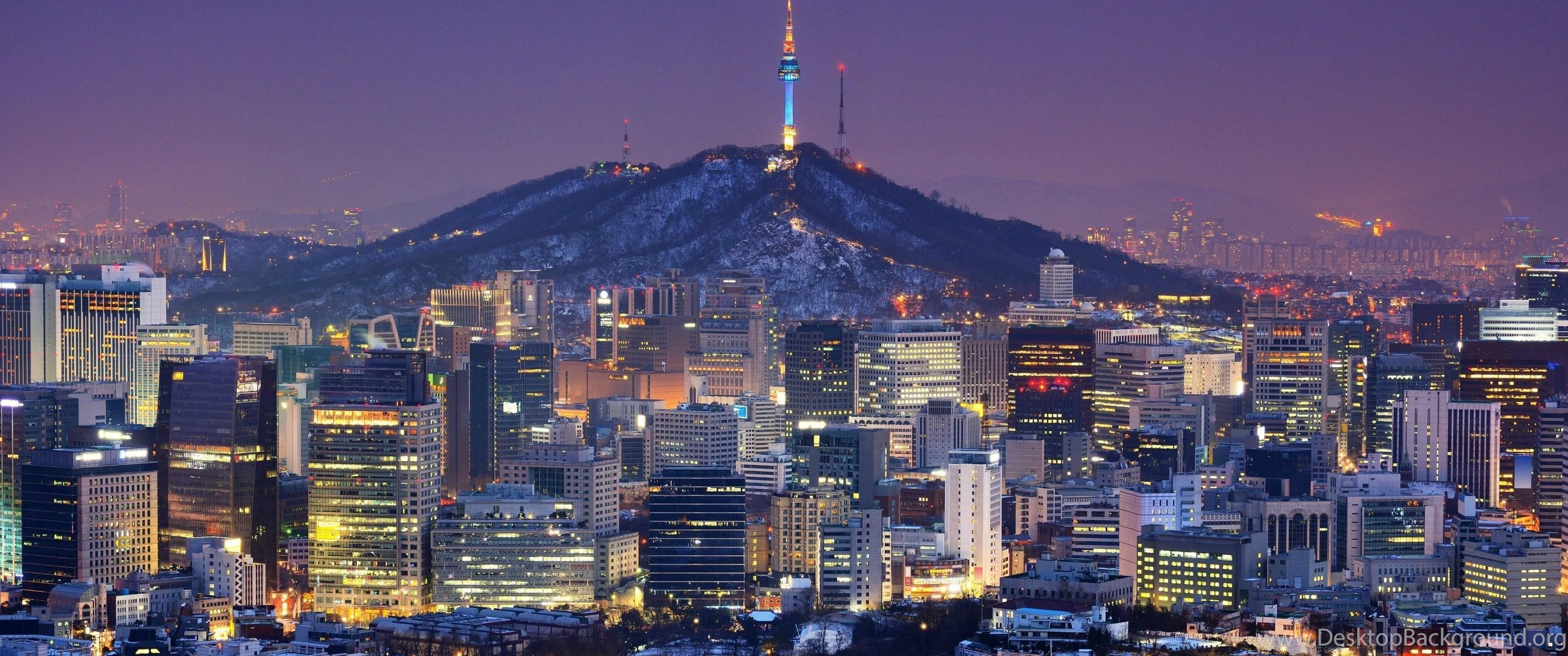 3440x1440 Seoul South Korea HD Wallpaper For Your Pc, Mac Or HD Wallpaper