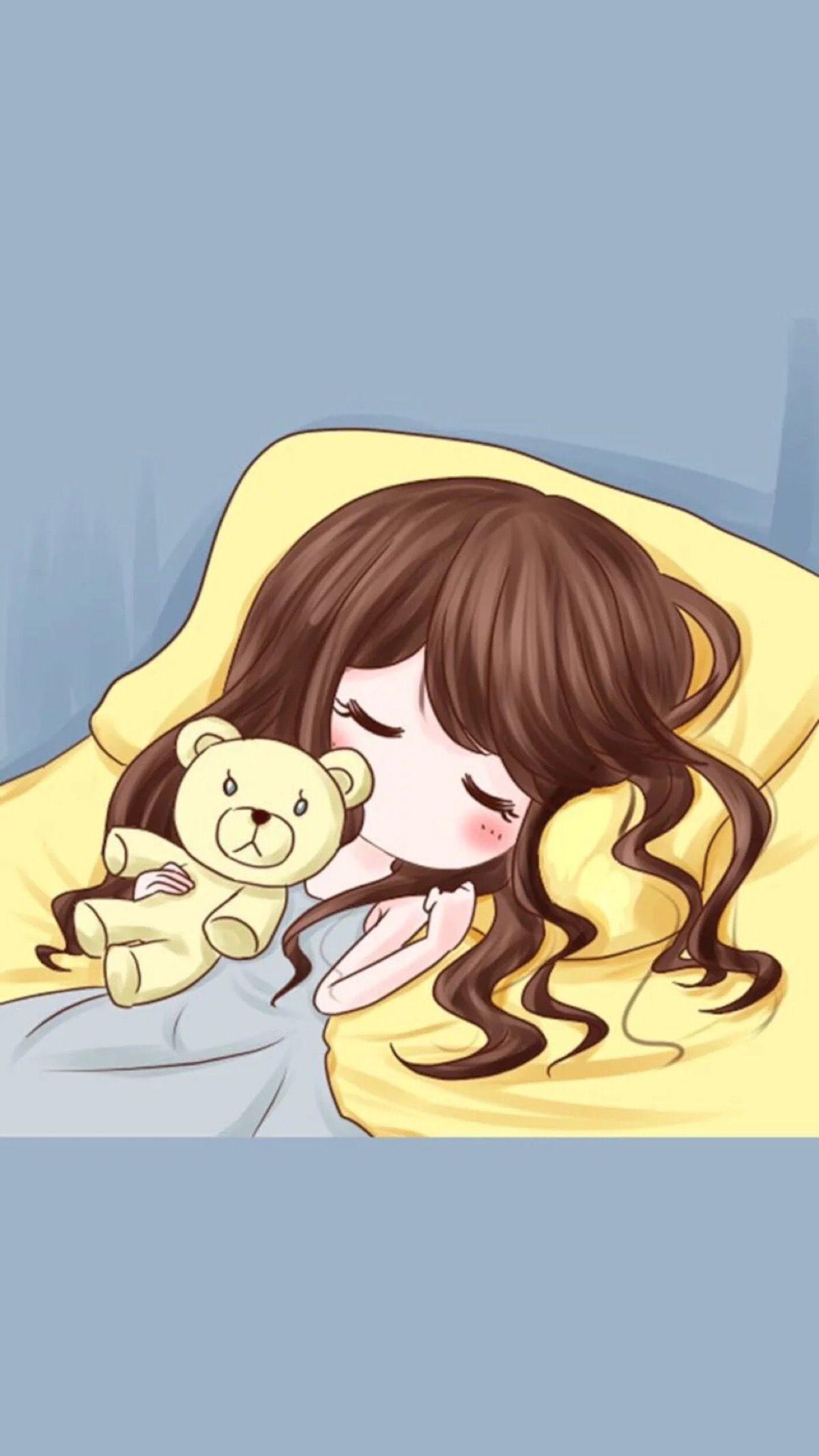 1200x2132 Korean Cartoon Couple Wallpaper HD