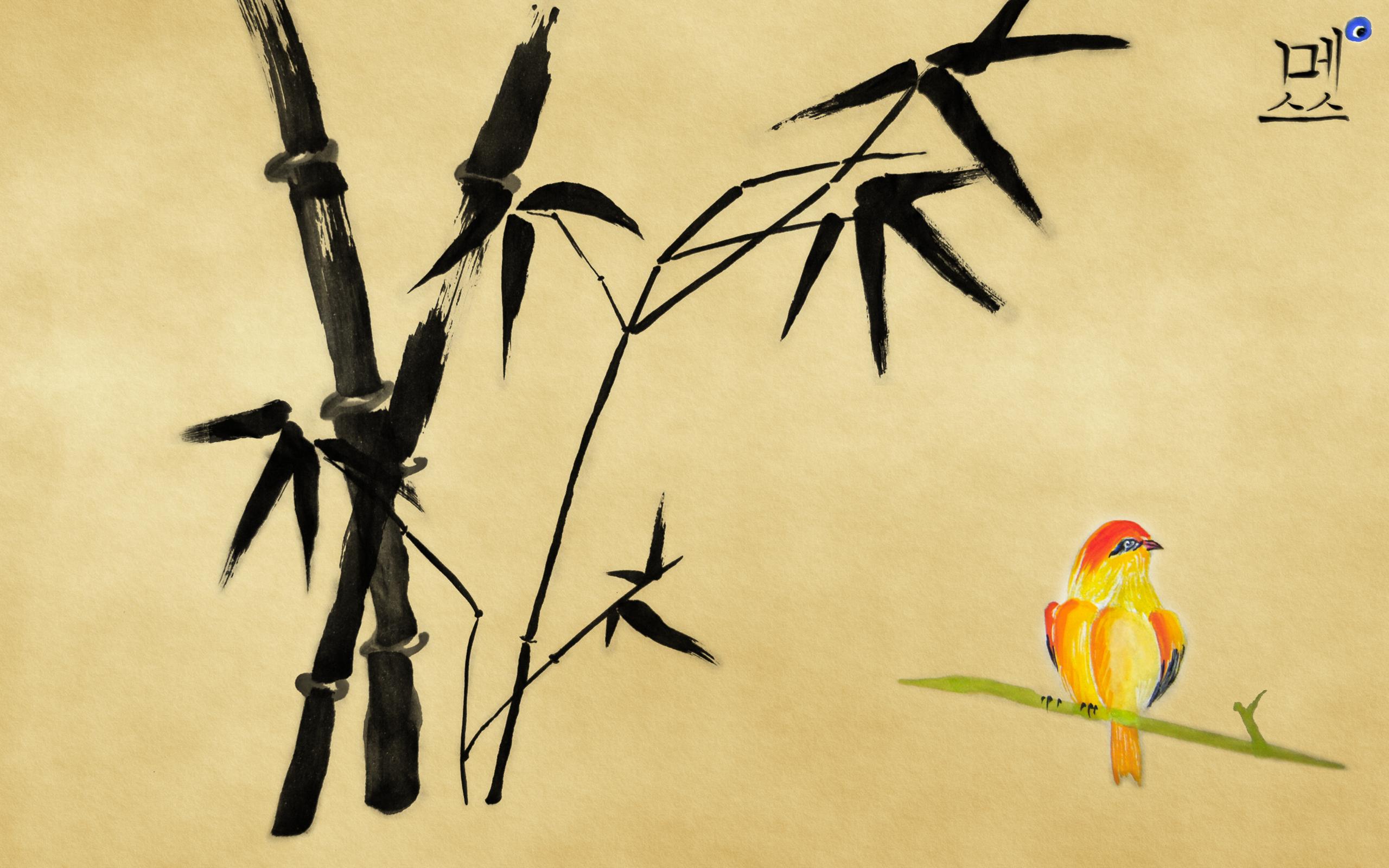 2560x1600 Artistic Korean Painting