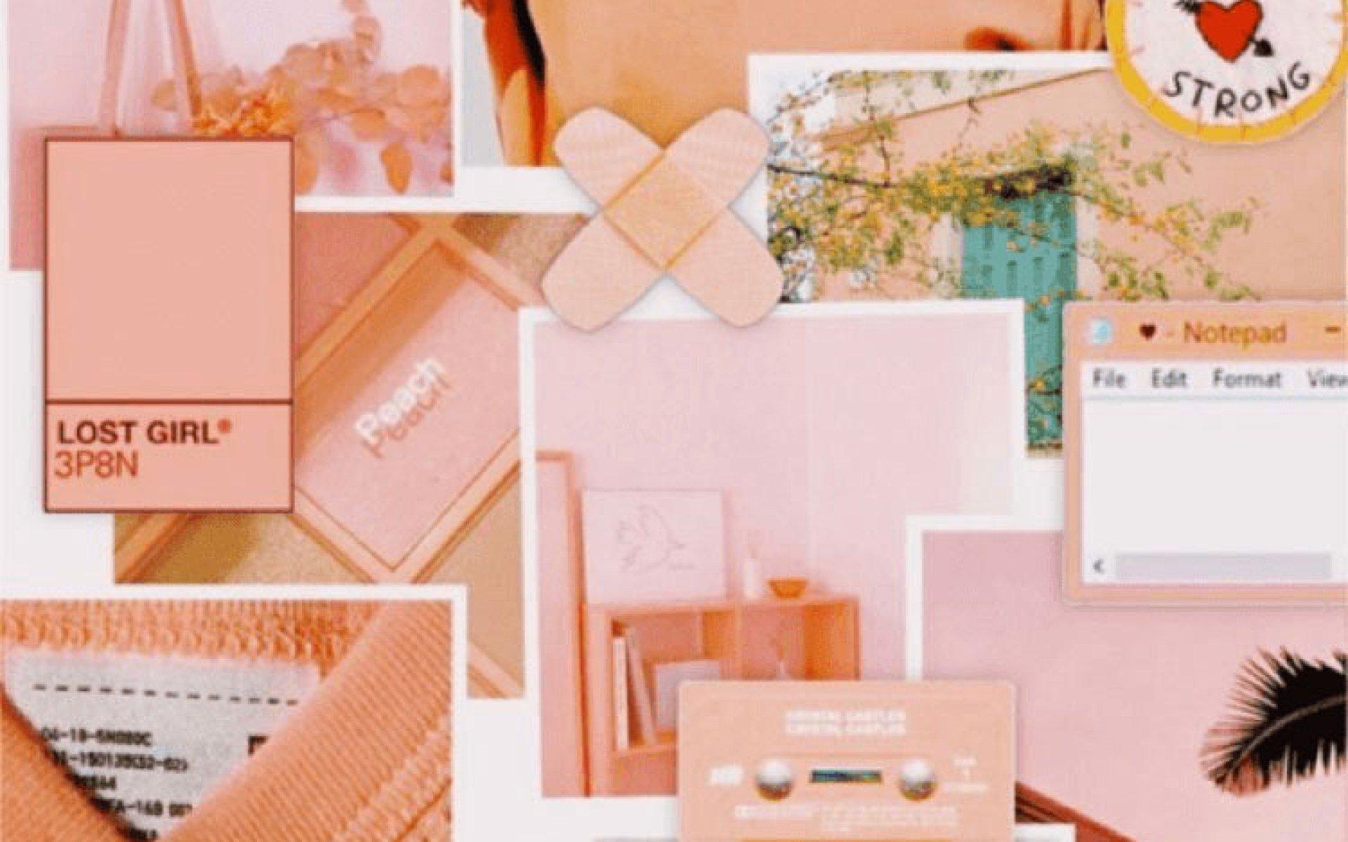 1920x1200 Peach korean aesthetic wallpaper • Wallpaper For You HD Wallpaper For Desktop & Mobile