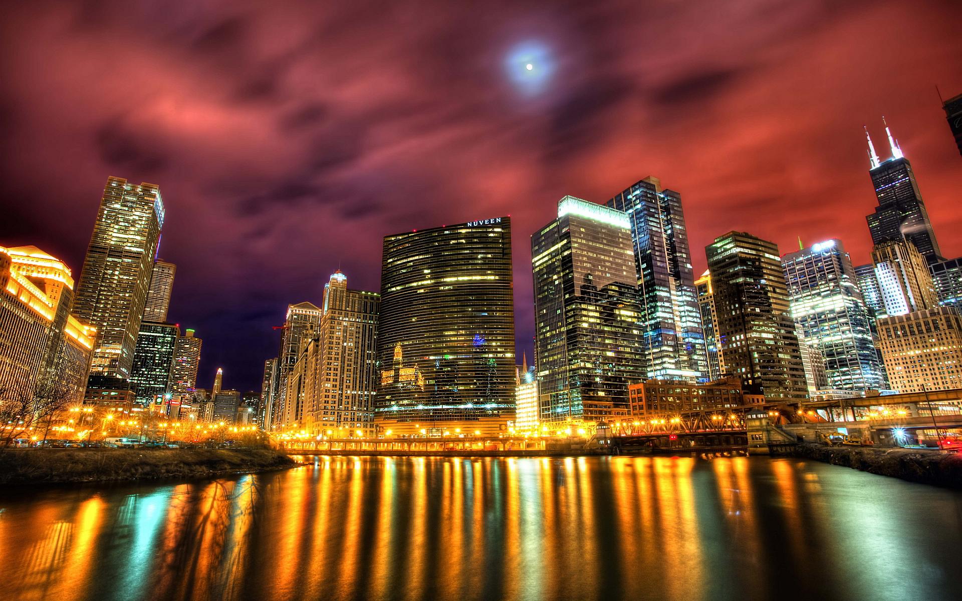 1920x1200 Chicago downtown