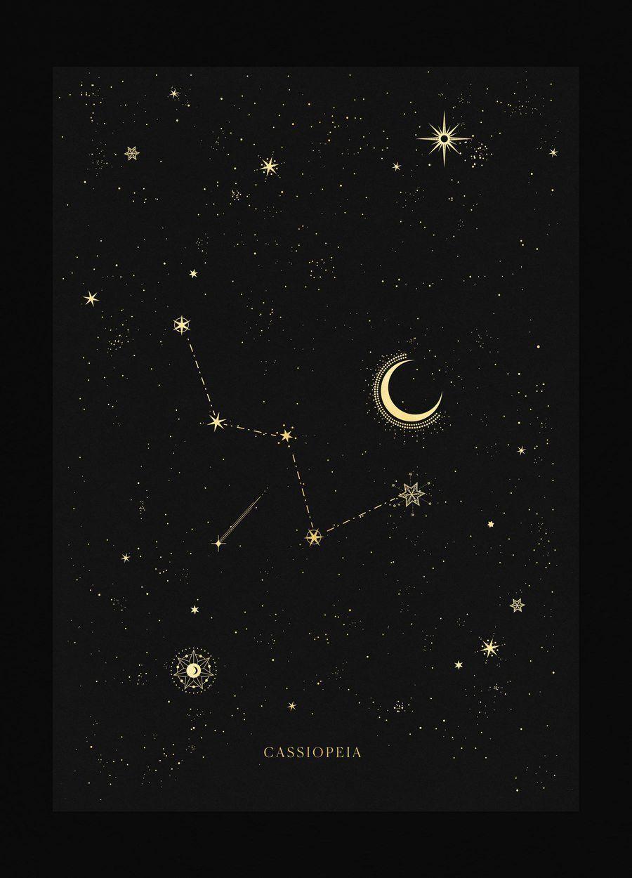 900x1250 Cassiopeia Constellation