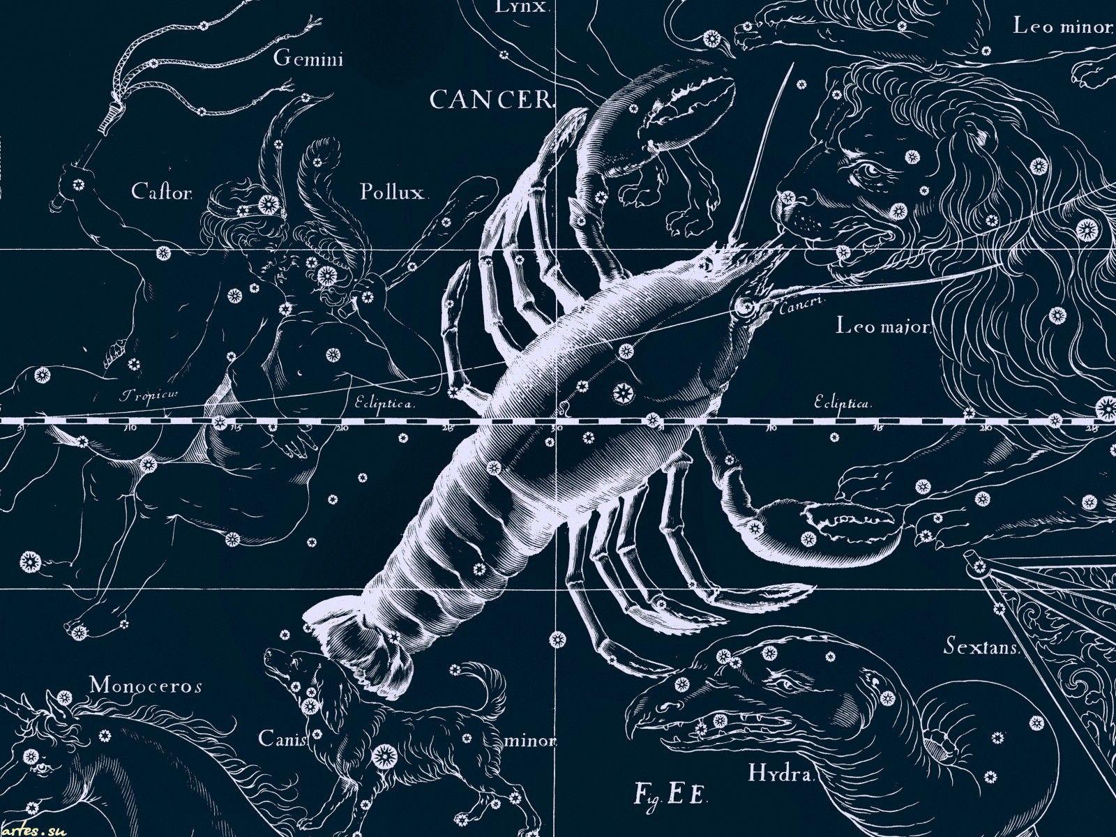 1600x1200 Star chart, cancer wallpaper and image, picture