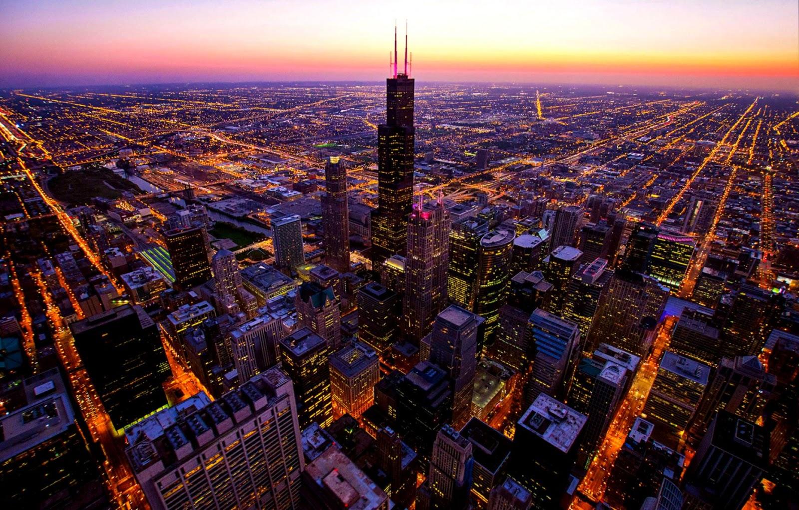 1600x1022 Chicago Downtown Wallpaper