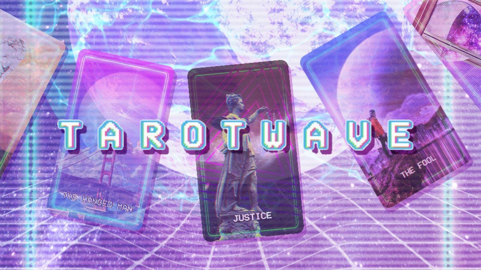 1552x873 Tarotwave Aesthetic Inspired Tarot Deck