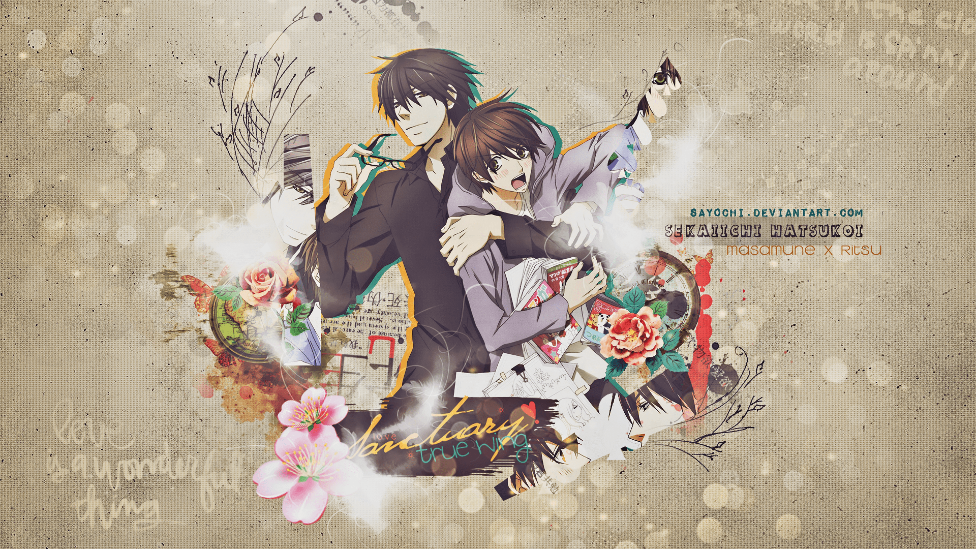 1920x1080 Sekaiichi Hatsukoi HD Wallpaper