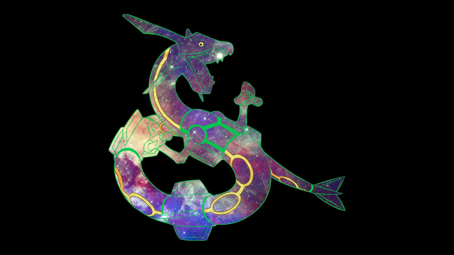 1920x1080 Shiny Mega Rayquaza Wallpaper HD