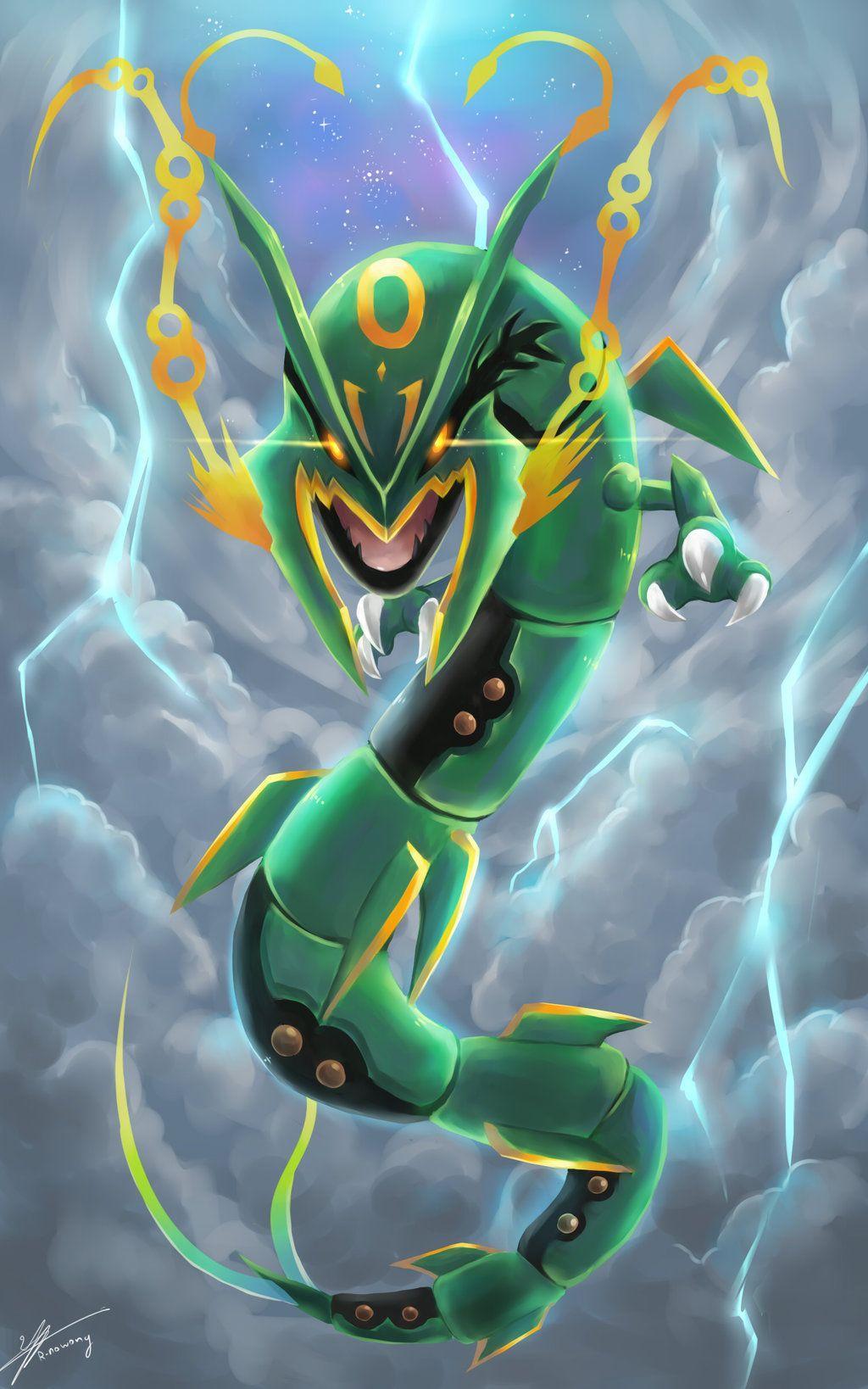 1024x1638 Mega Rayquaza Image