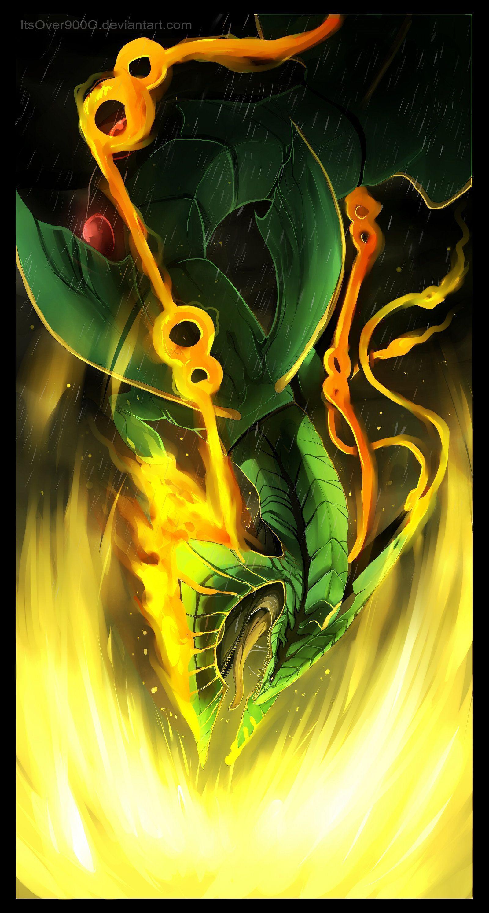 1600x2986 Rayquaza HD Wallpaper 2020