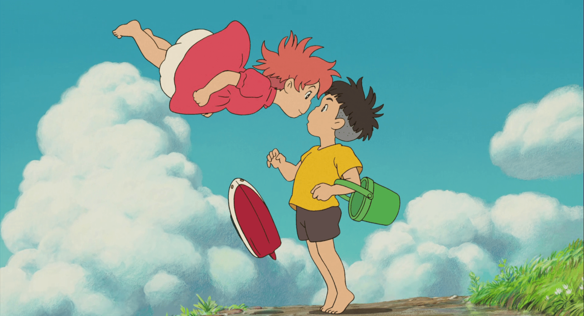 1920x1040 Ponyo Movie Ponyo Anime Studio Ghibli Wallpaper:1920x1040