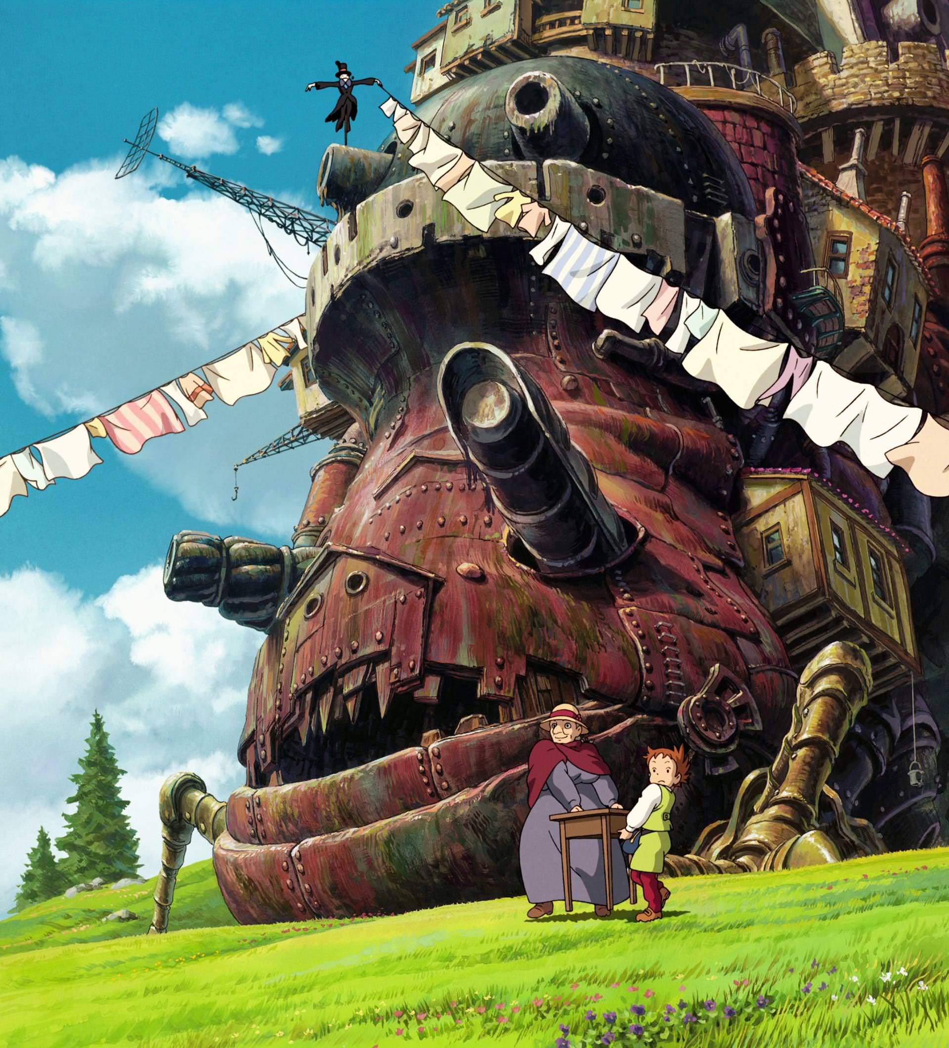1920x2121 Anime Studio Ghibli Hauru No Ugoku Shiro Wallpaper:1920x2121