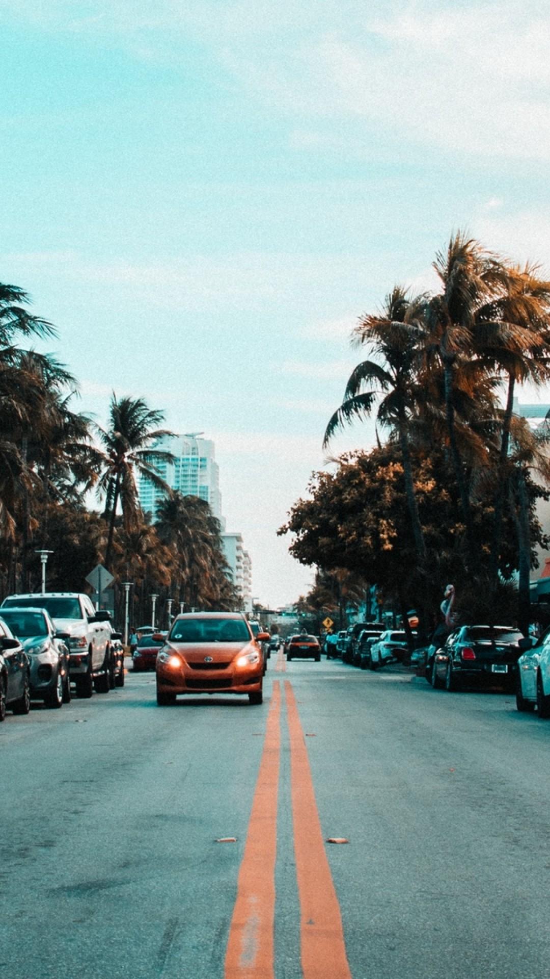 1080x1920 Sunny day road trip HD Wallpaper iPhone 6 / 6S Plus