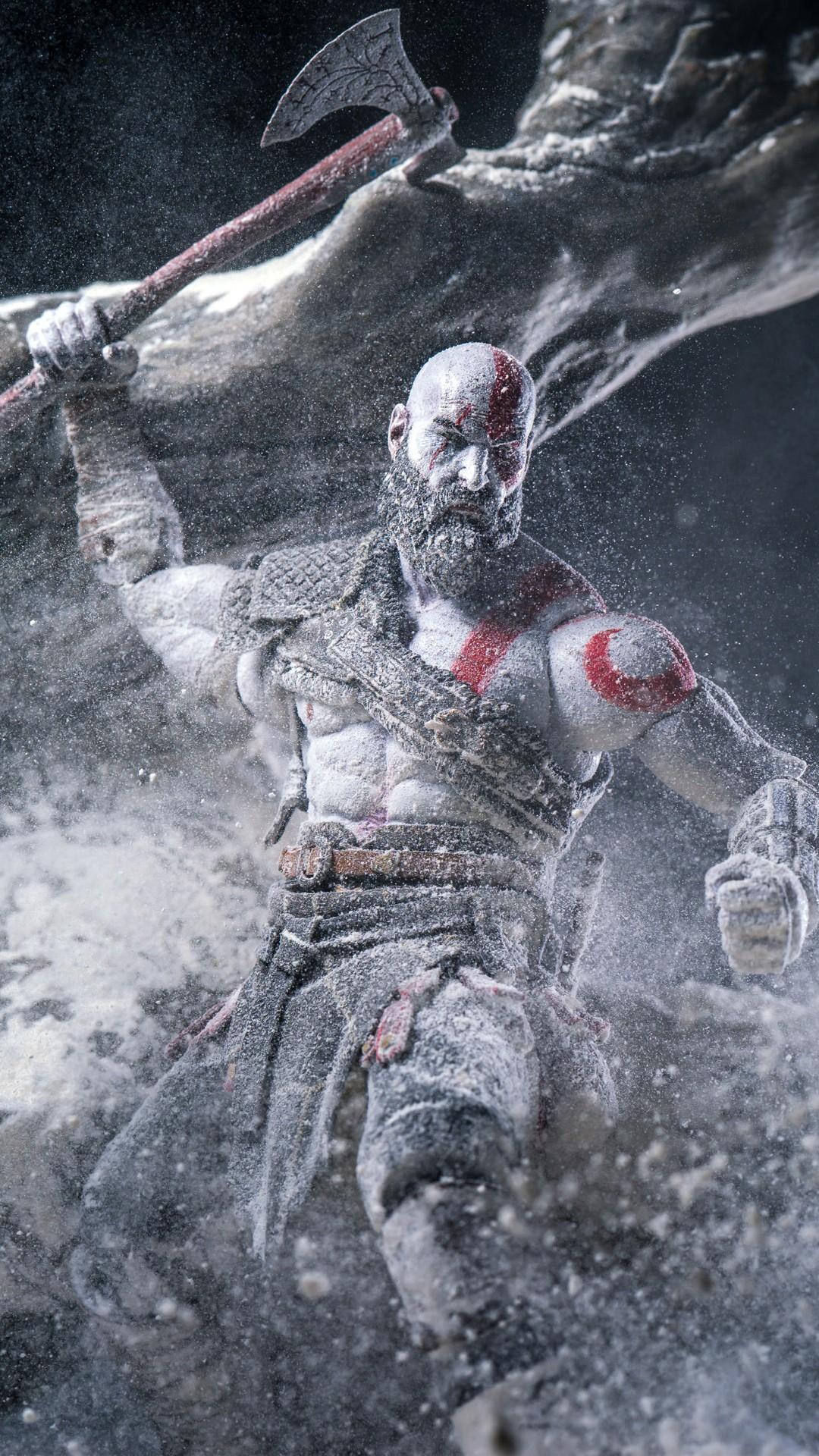 1080x1920 iPhone Gaming Wallpaper iPhone Kratos Wallpaper