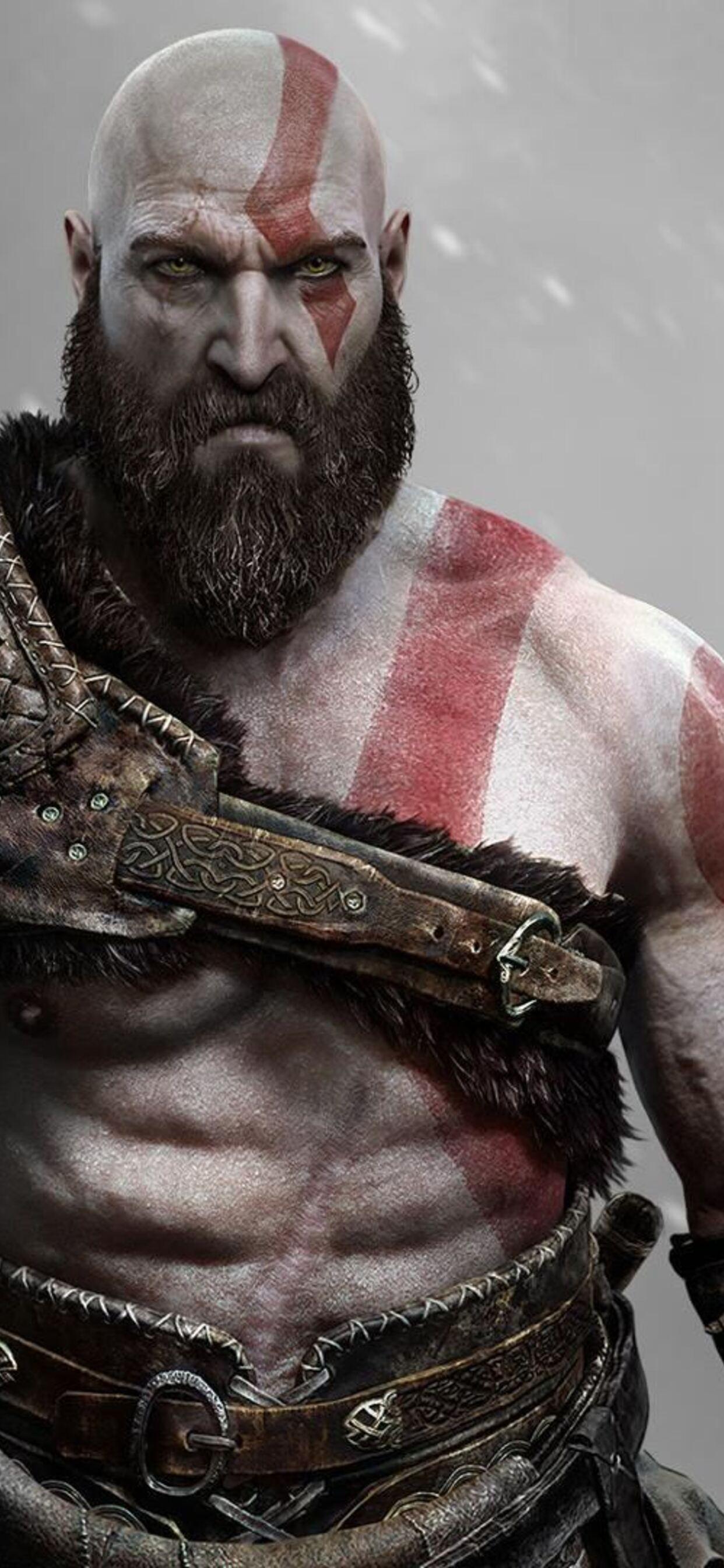 1242x2688 Kratos God Of War iPhone XS MAX HD 4k Wallpaper, Image, Background, Photo and Picture
