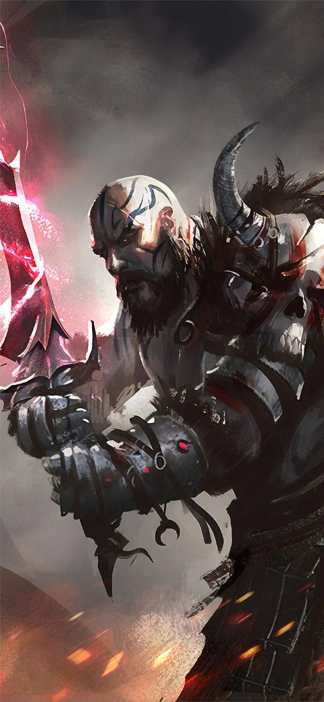 1125x2436 God Of War 4 4k Wallpaper