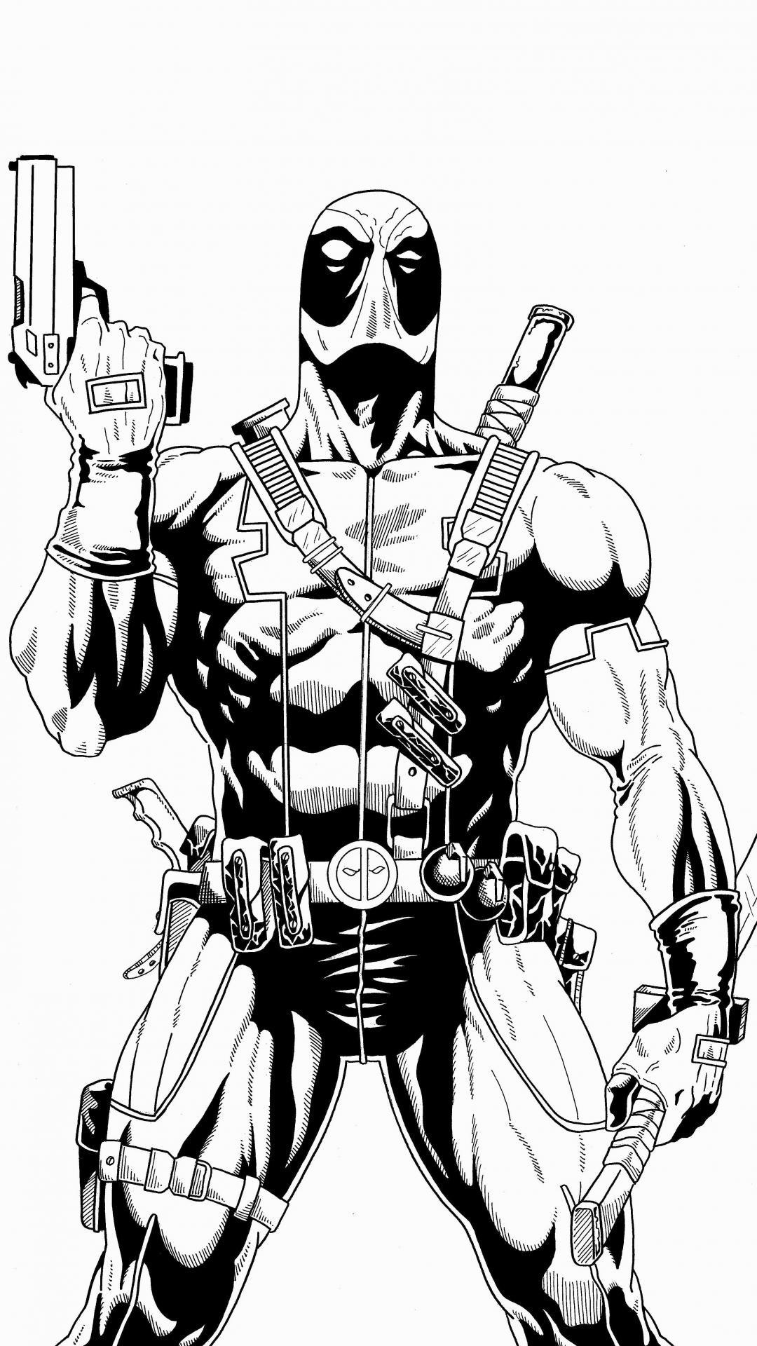 1080x1920 Funny Deadpool Wallpaper iPhone