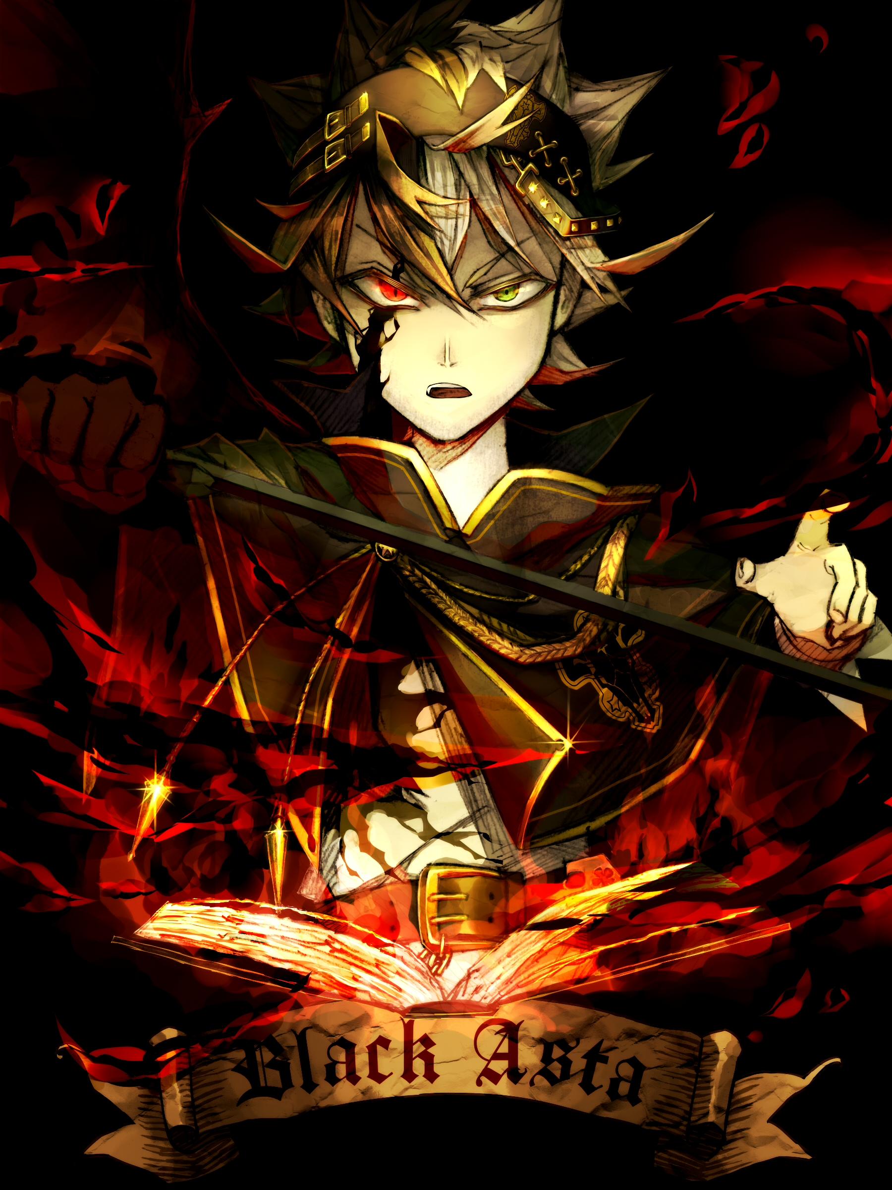 1800x2400 Asta (Black Clover) Wallpaper Anime Image Board