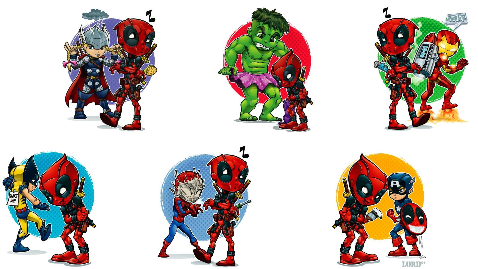 1920x1080 Comics Deadpool Wallpaper:1920x1080