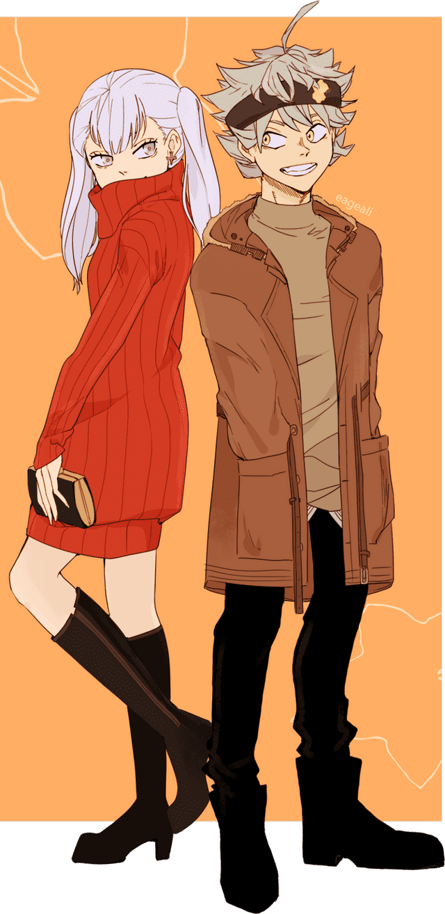 640x1314 noelle and asta Clover Fan Art