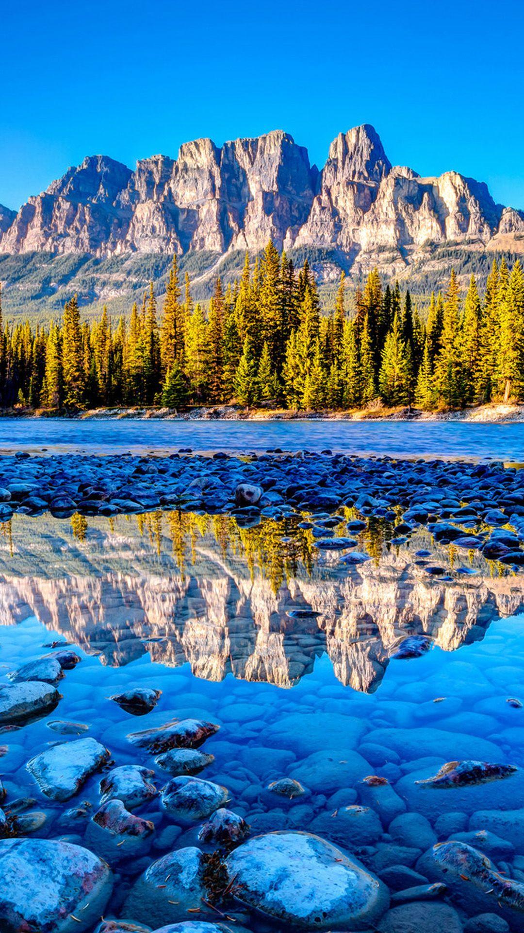 1080x1920 Beautiful Banff National Park Tải xuống Hình Nền iPhone 8.  điện thoại Iphone