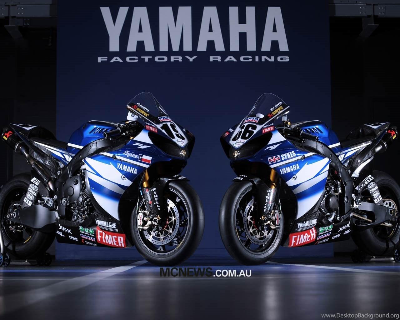 1280x1024 Yamaha R1 SuperBike Wallpaper Desktop Background