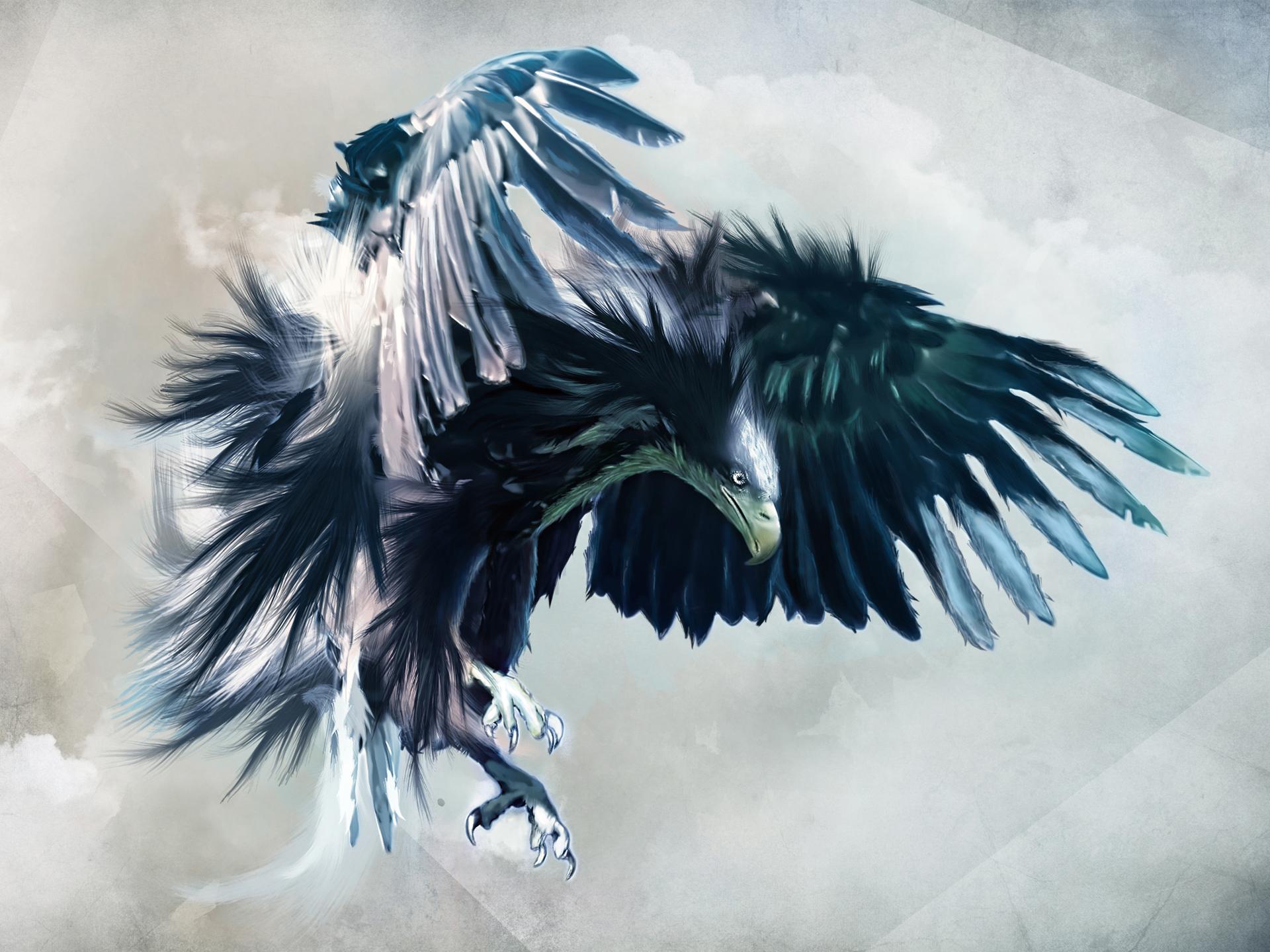 1920x1440 Fantasy Eagle Wallpaper