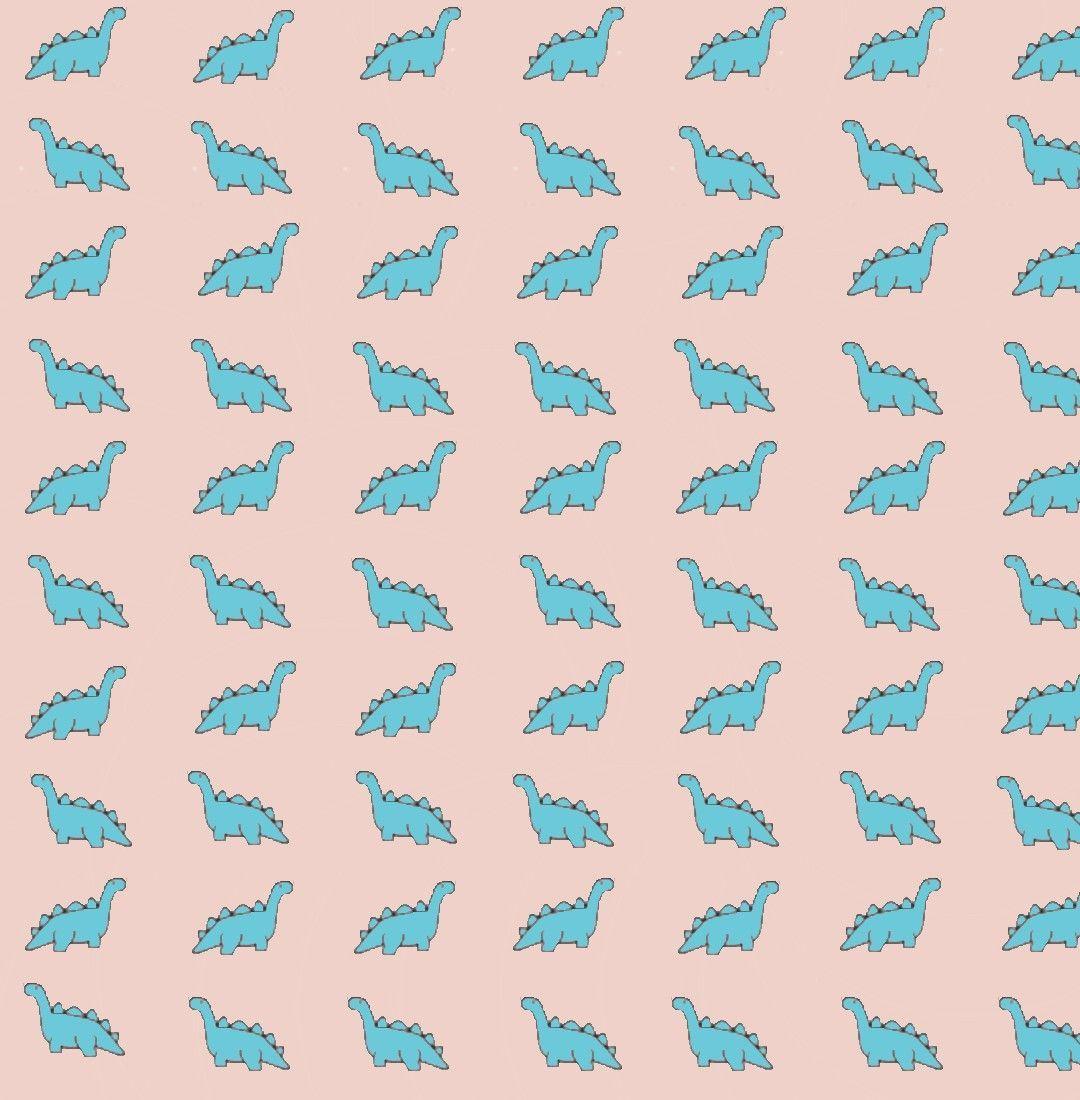 1080x1100 Blue Dinosaur Wallpaper