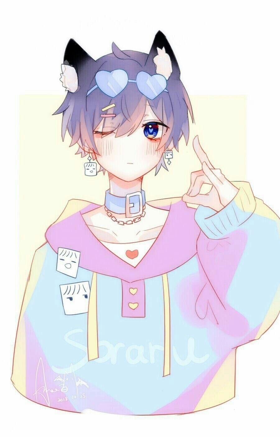 900x1400 Anime Kawaii Boy Wallpaper
