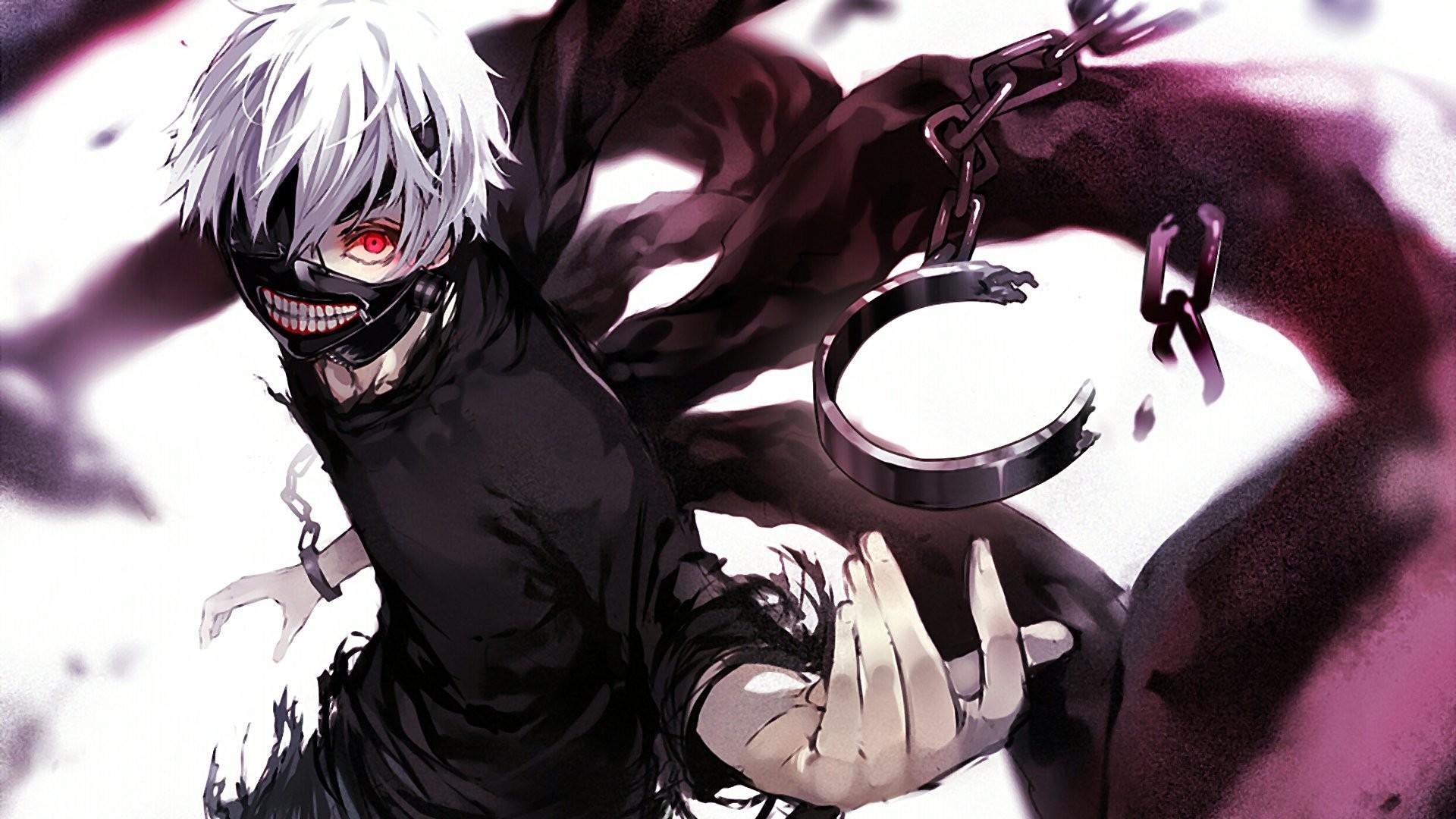 Download wallpaper 1920x1080 artwork, outdoor, anime, ken kaneki