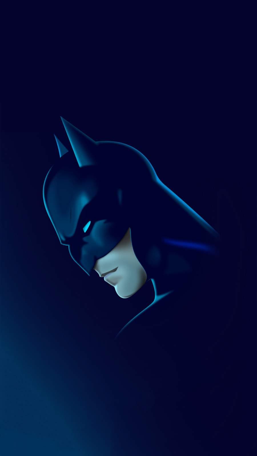 900x1600 Batman 4K Minimal iPhone X Wallpaper