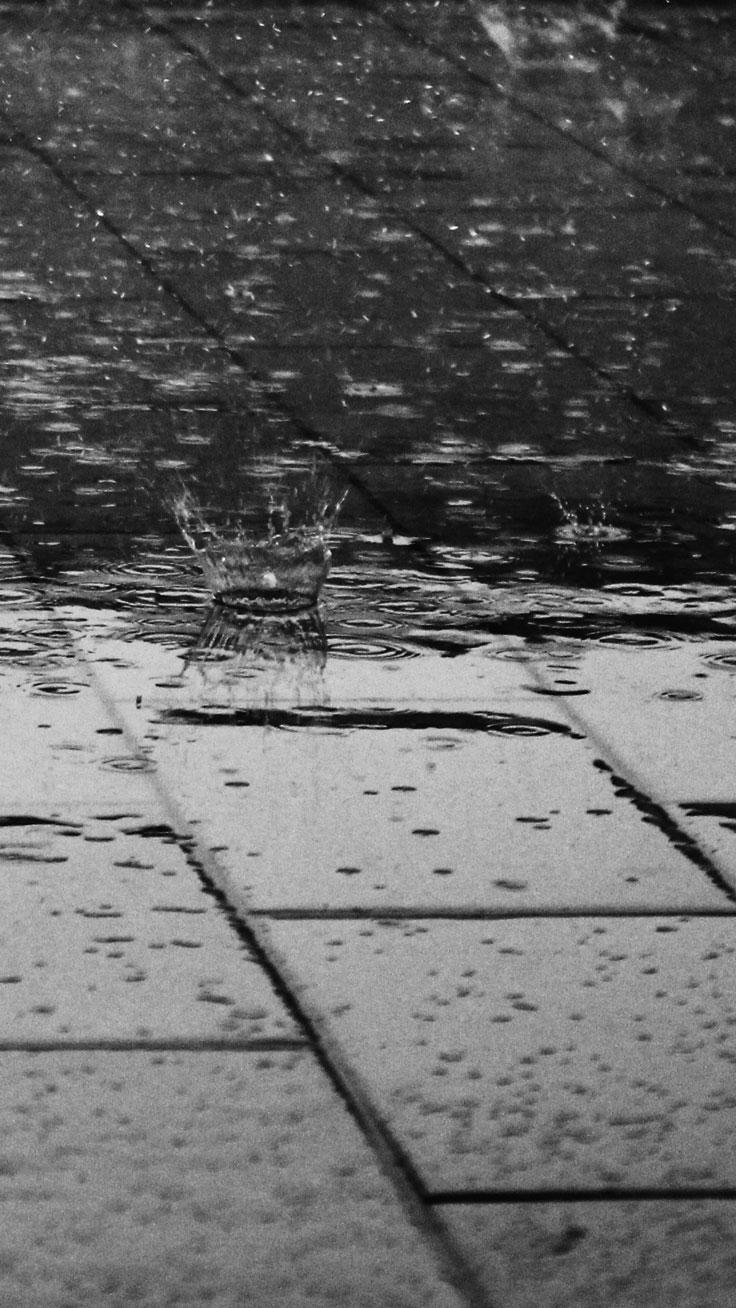 Rain Black and White Wallpapers - Top Free Rain Black and White ...