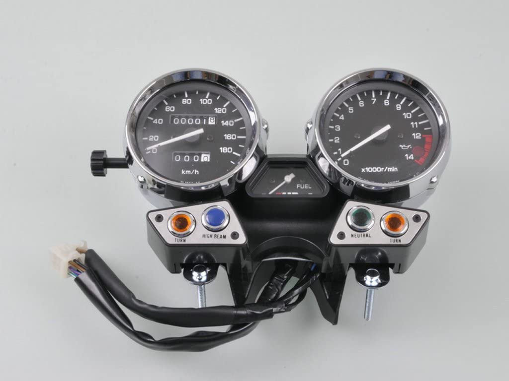 1024x768 Sunny New Motorcycle Speedometer Tachometer Meter Gauge For Yamaha XJR400 1995 1997: Automotive