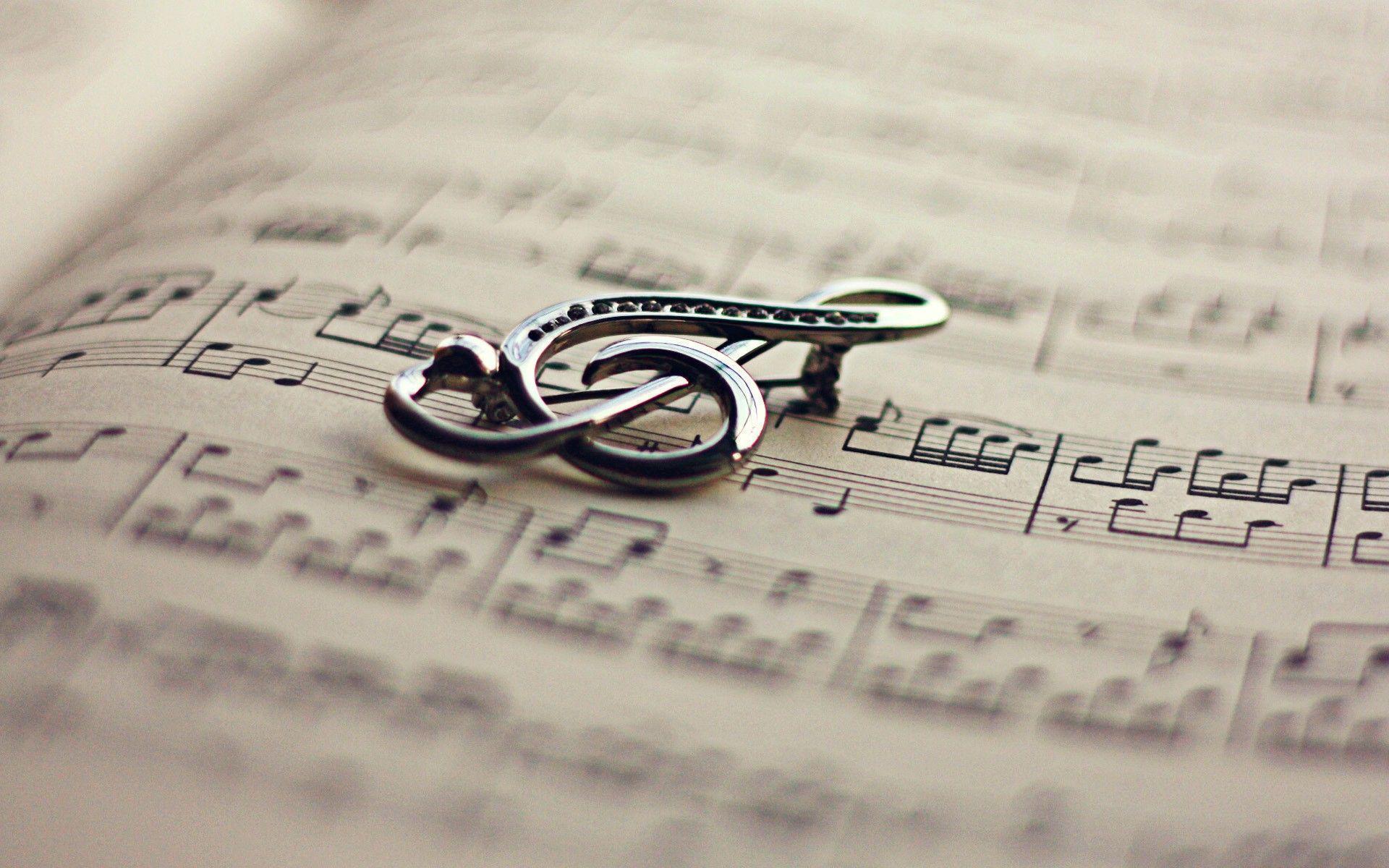 1920x1200 Music Notes Wallpaper