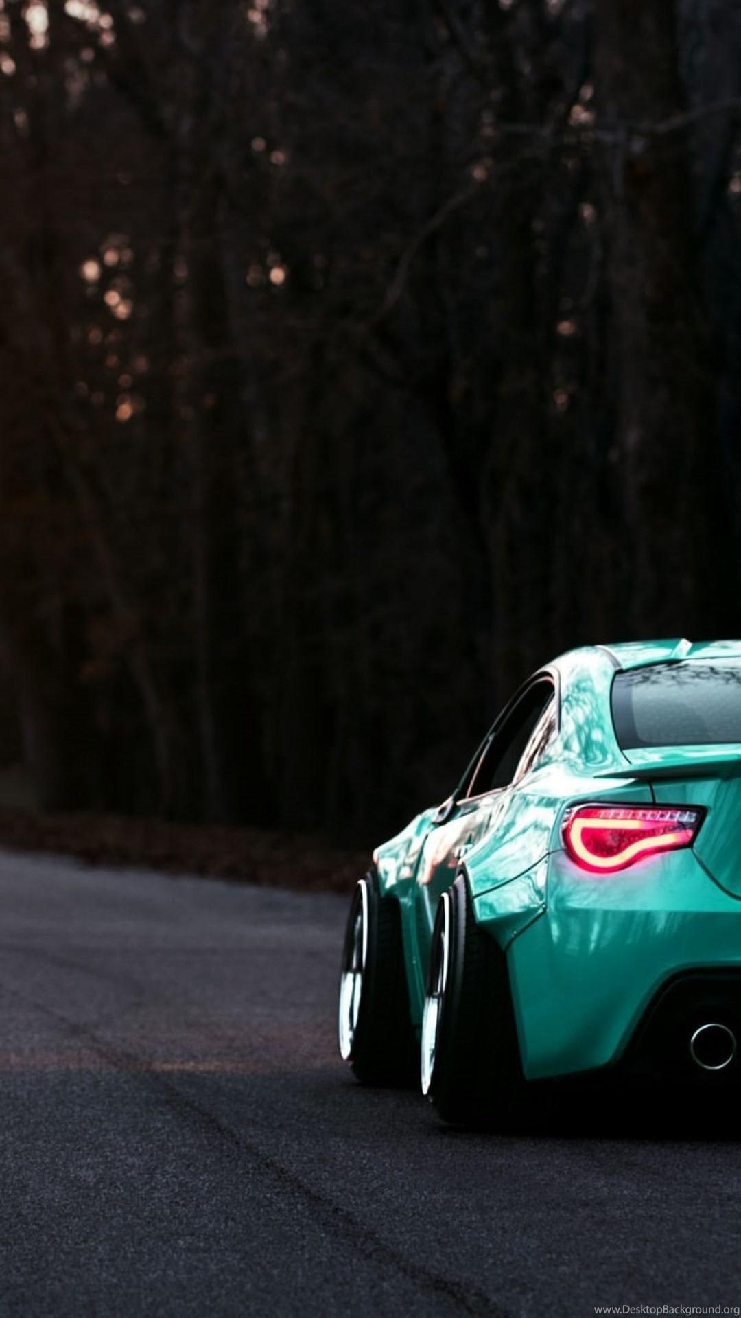 1080x1920 Download Wallpaper 3840x2160 Toyota, Gt Rear View, Evening 4K. Desktop Background