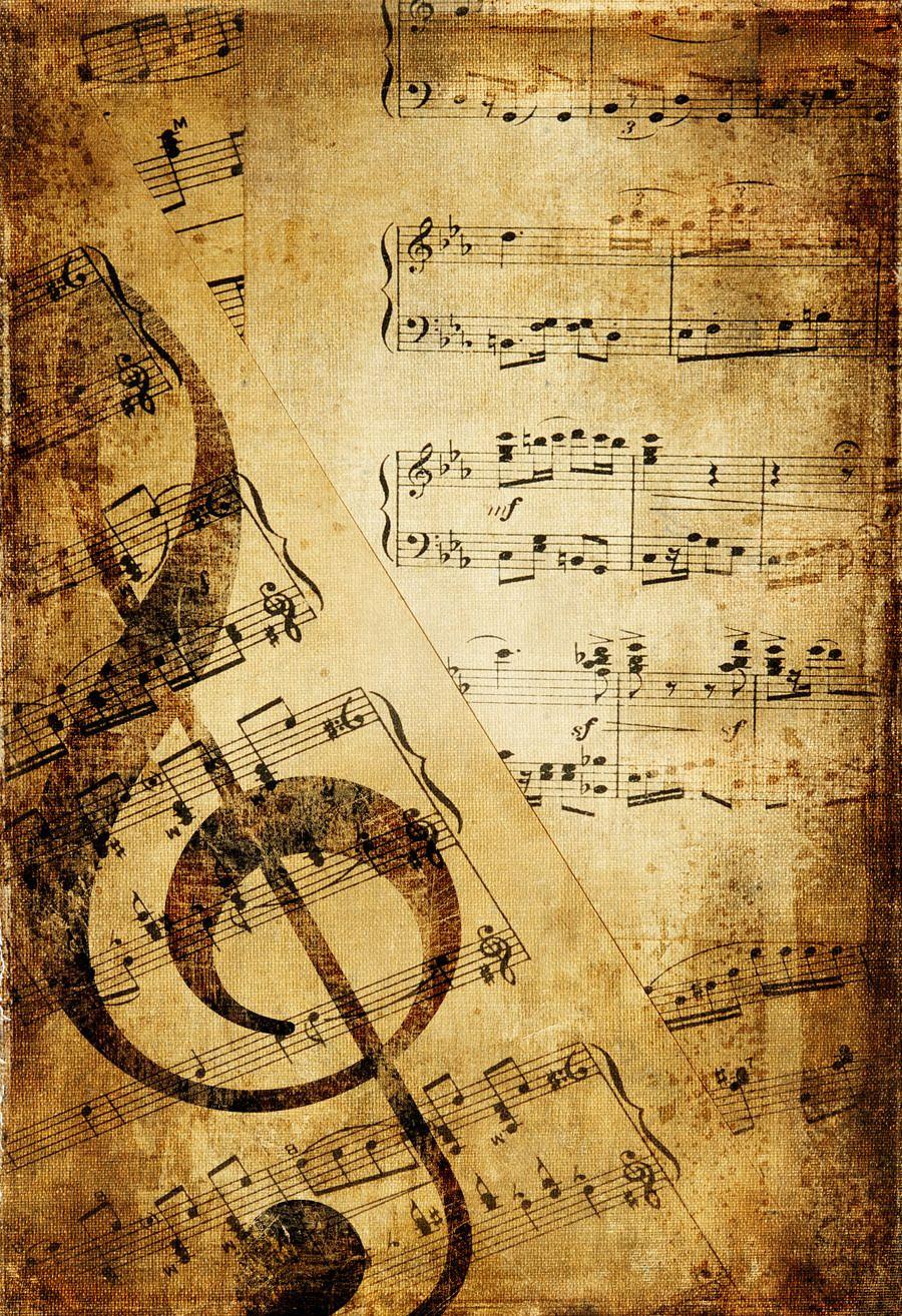 900x1314 Creative Tips. Music notes wallpaper, Sheet music art, Grunge art