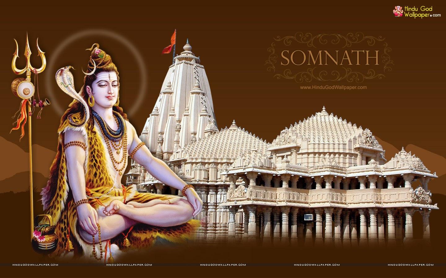 1440x900 Bhagwan Ji Help me: Somnath Wallpaper