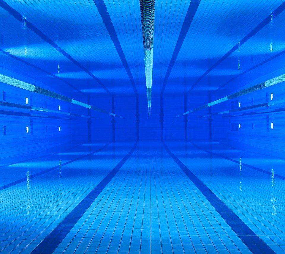 960x854 This is my favorite place to be in the pool underneath the water looking at the other end. Swimming, Sports wallpaper, Swimming wallpaper