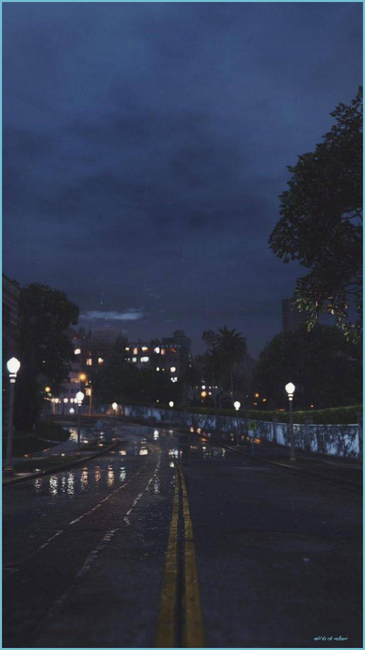 725x1290 Rain, Road, Night, Night Sky, Lights, City Wallpaper HD / Desktop Sky City Wallpaper