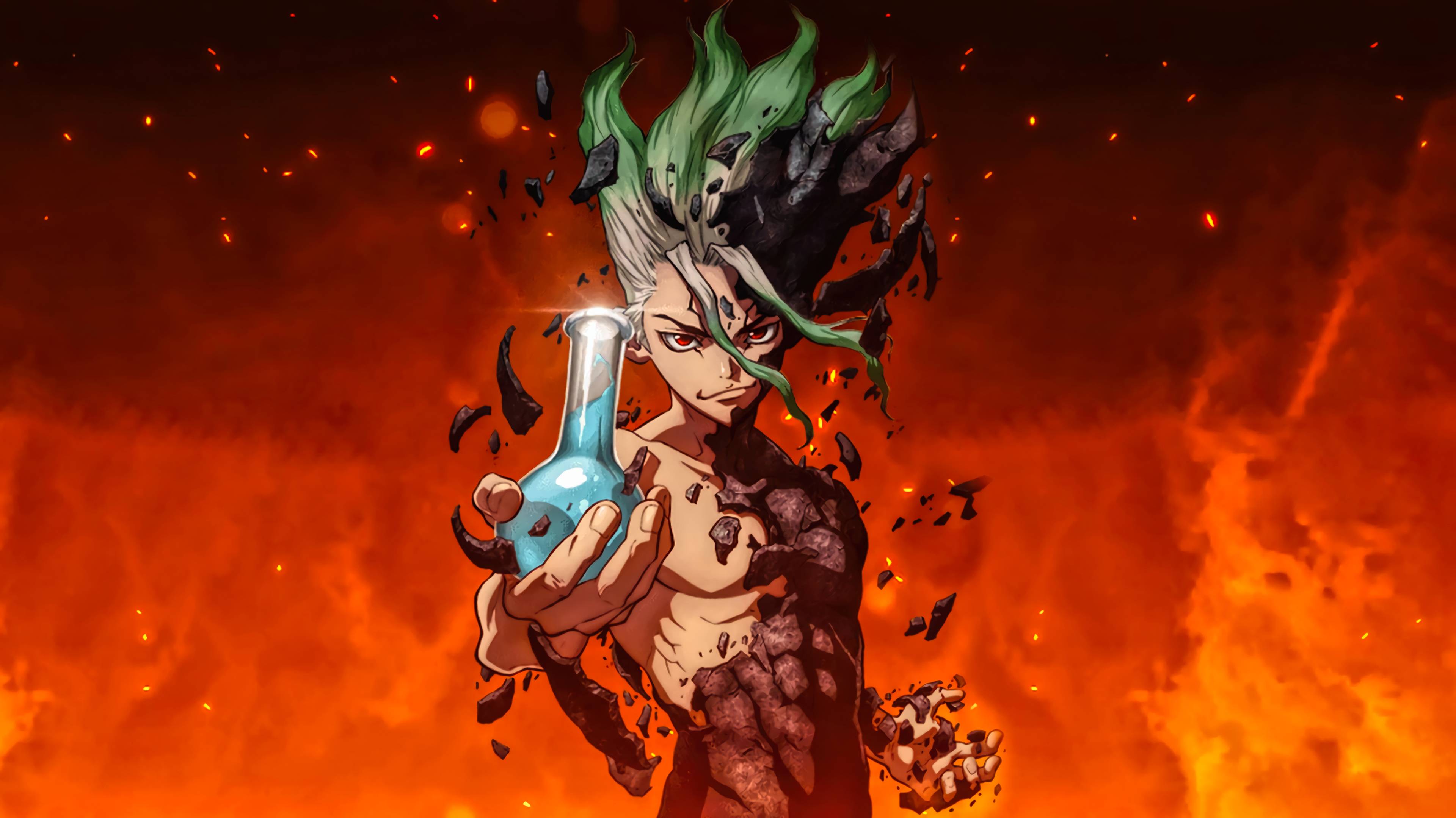3840x2160 Senku Ishigami Dr. Stone Wallpaper, HD Anime 4K Wallpaper, Image and Background