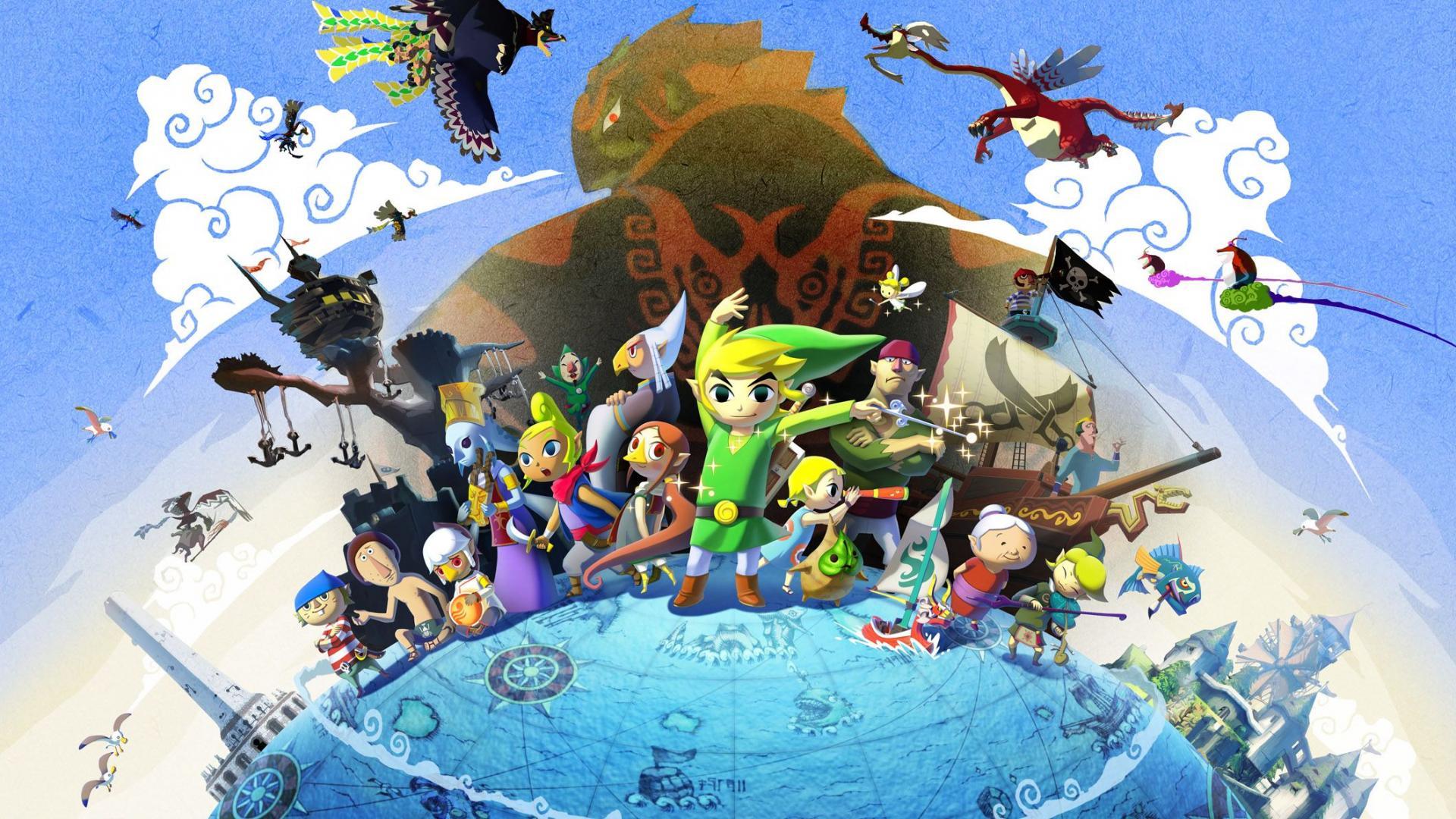 1920x1080 Wind Waker HD Wallpaper Of Zelda Wind Waker Art
