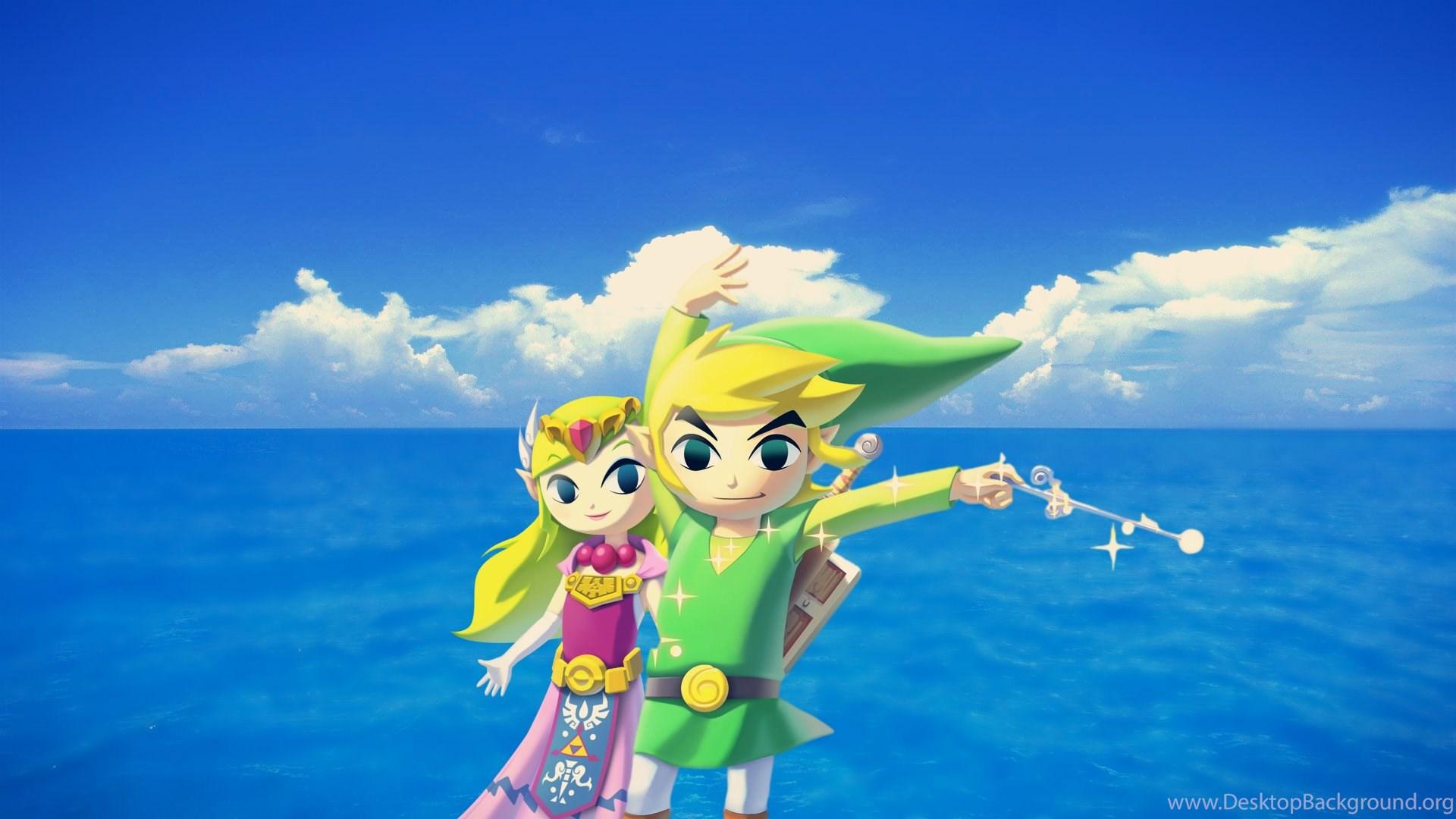1920x1080 Legend Of Zelda Wind Waker HD Wallpaper Desktop Background
